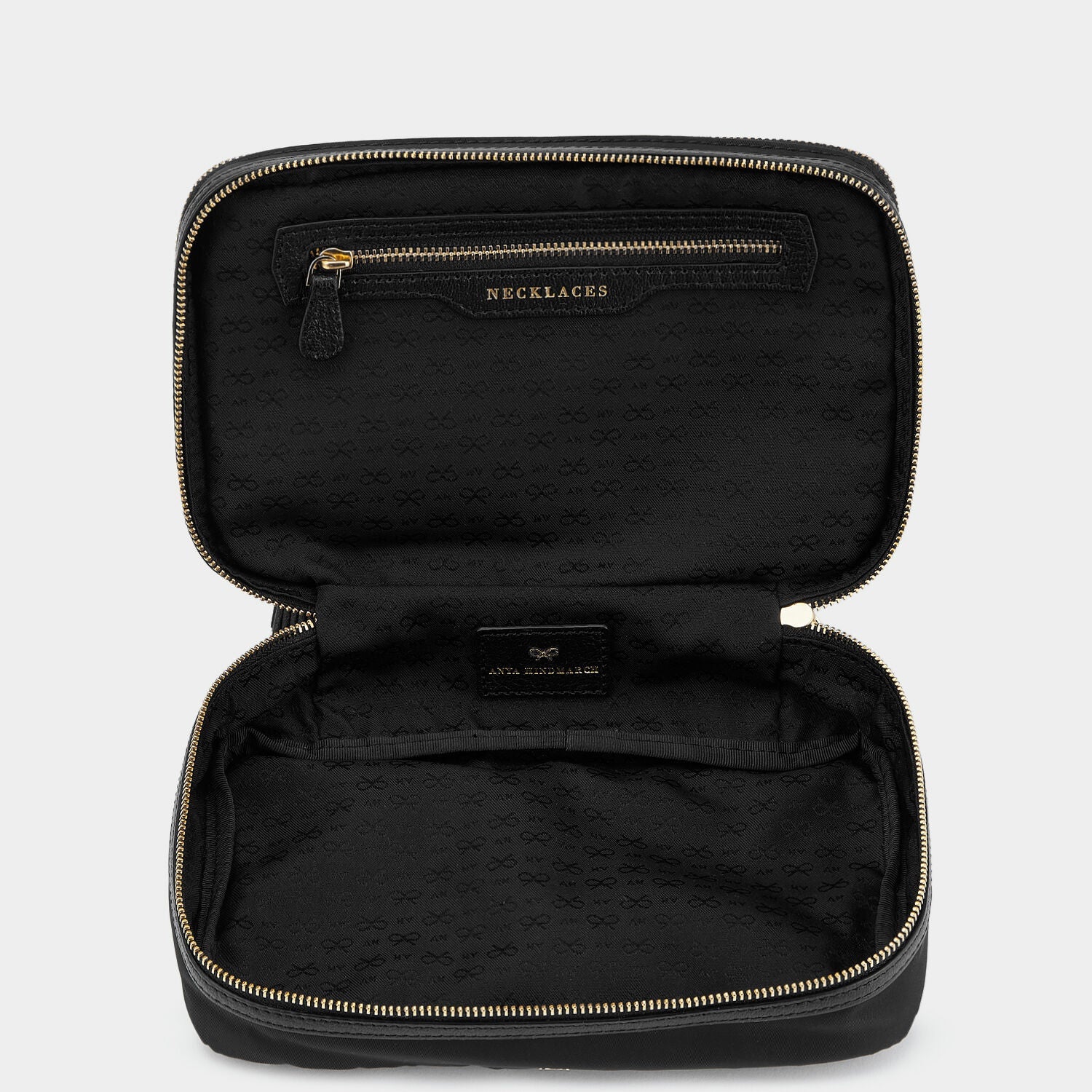 Jewellery Pouch -

          
            Nylon in Black -
          

          Anya Hindmarch US
