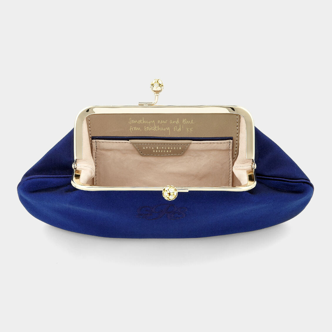 Bespoke Maud Clutch -

          
            Satin in Cobalt -
          

          Anya Hindmarch US
