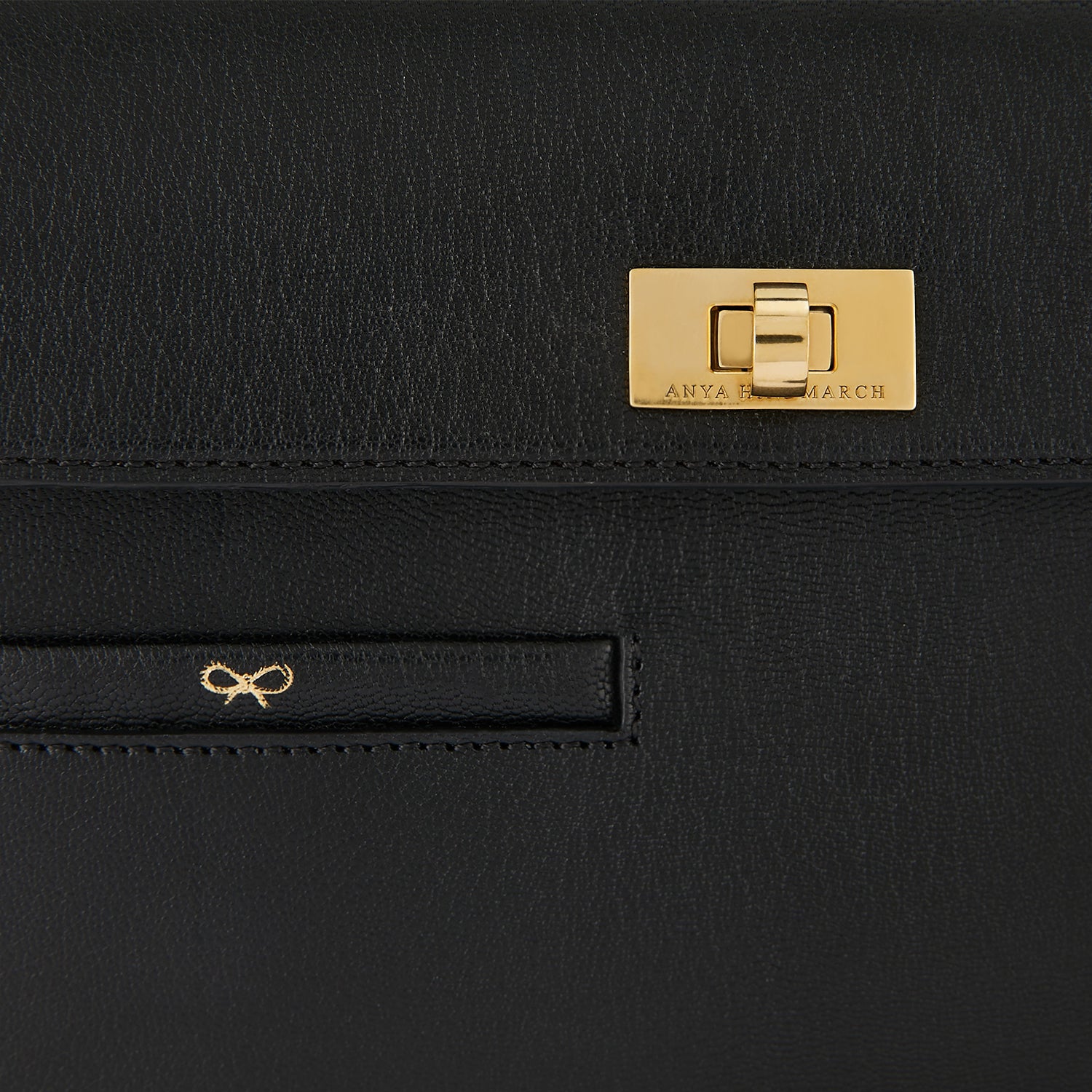 Mortimer -

                  
                    Leather in Black -
                  

                  Anya Hindmarch US
