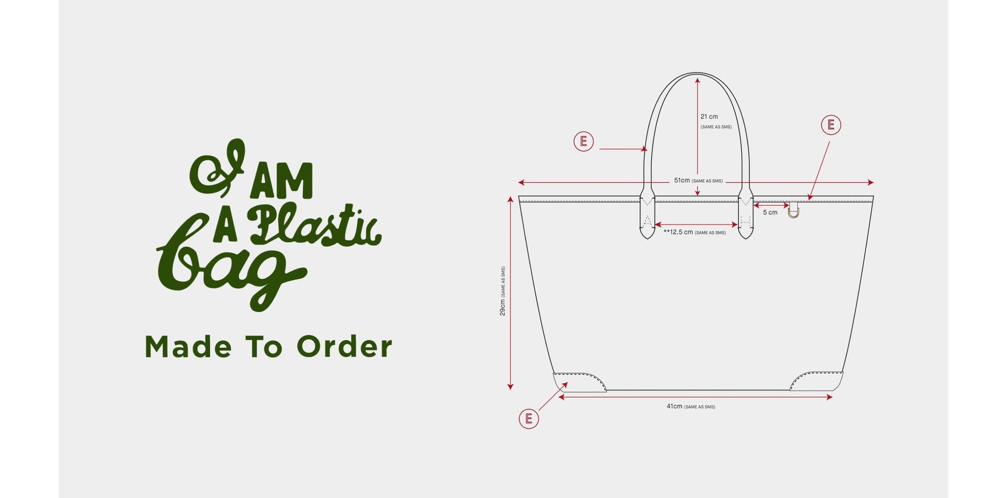 I Am a Plastic Bag' is made from recycled single-use plastic bottles