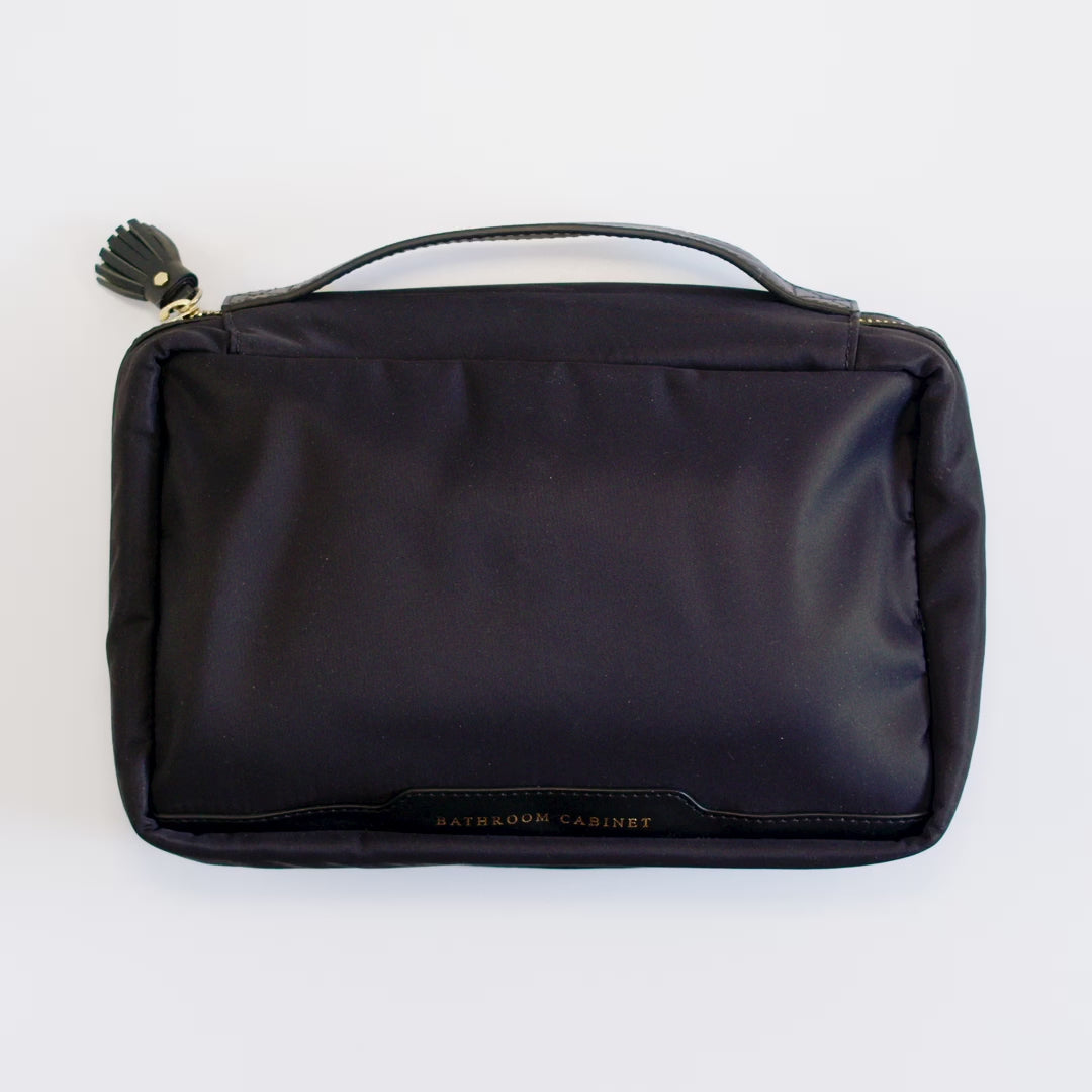 関税込☆ANYA HINDMARCH Jacquard Logo Bathroom Cabinet Pouch Logo Bathroom Cabinet | Anya Hindmarch US
