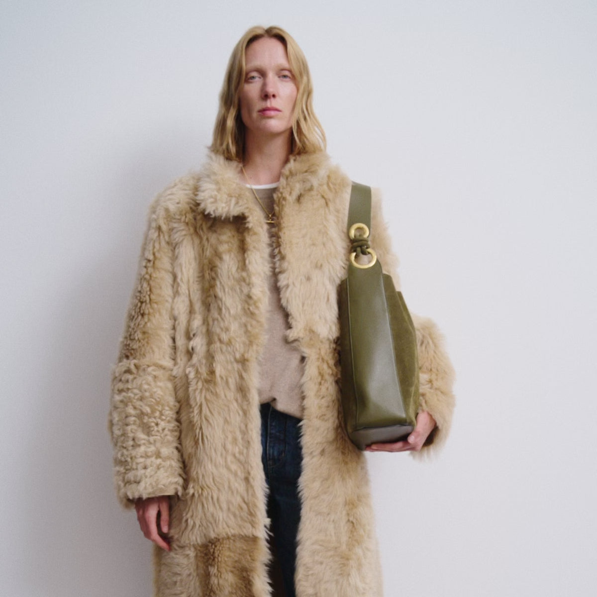 Ringo Shoulder Bag -

          
            Suede Leather in Truffle Brown -
          

          Anya Hindmarch US
