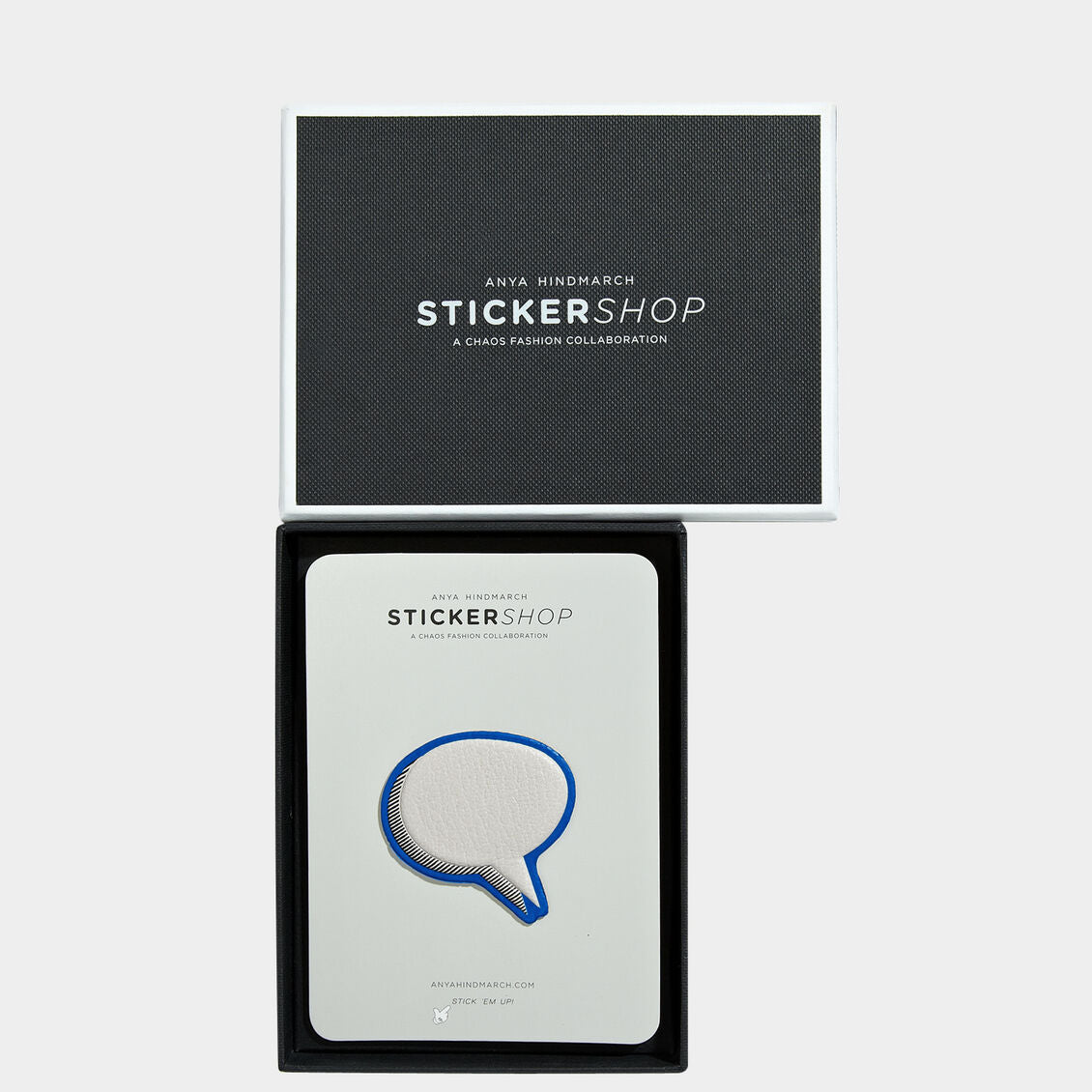 Speech Bubble Sticker -

          
            Capra in Chalk -
          

          Anya Hindmarch US
