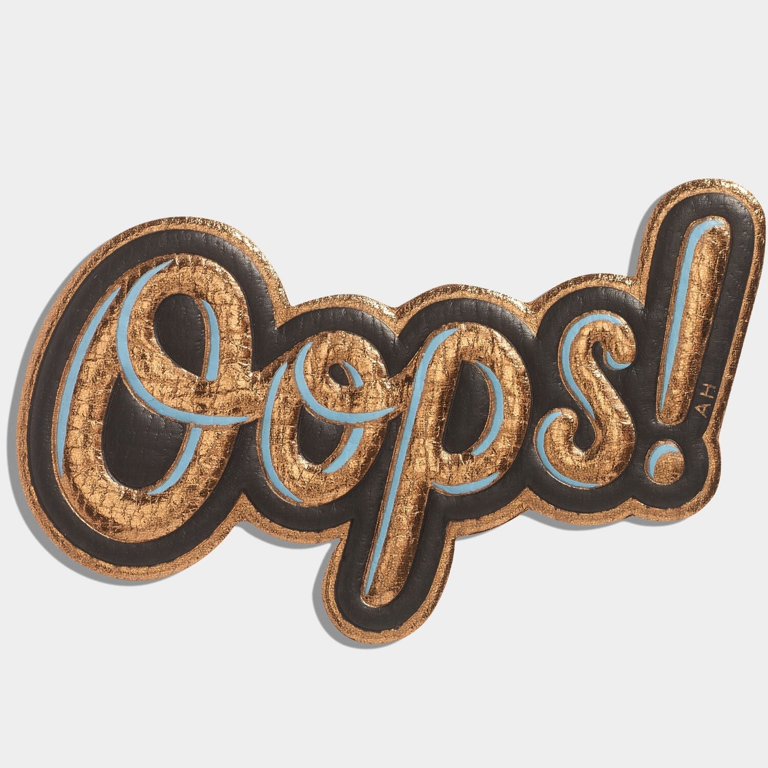 OOPS! Sticker -

          
            Metallic Capra in Chestnut -
          

          Anya Hindmarch US
