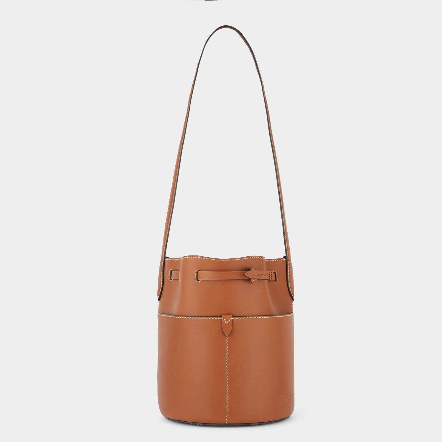 Return to Nature Small Bucket Bag -

                  
                    Compostable Leather in Tan -
                  

                  Anya Hindmarch US
