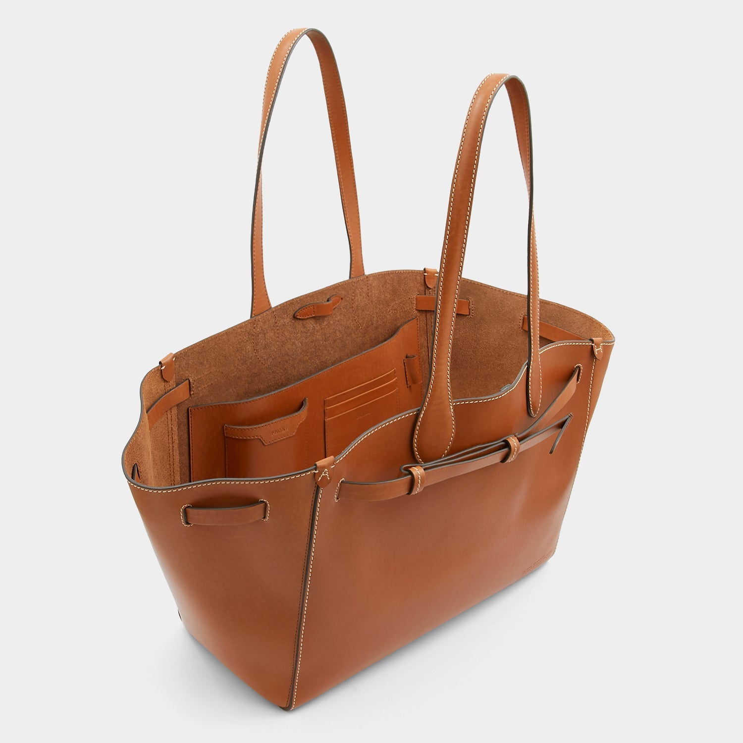 Return to Nature Tote -

                  
                    Compostable Leather in Tan -
                  

                  Anya Hindmarch US
