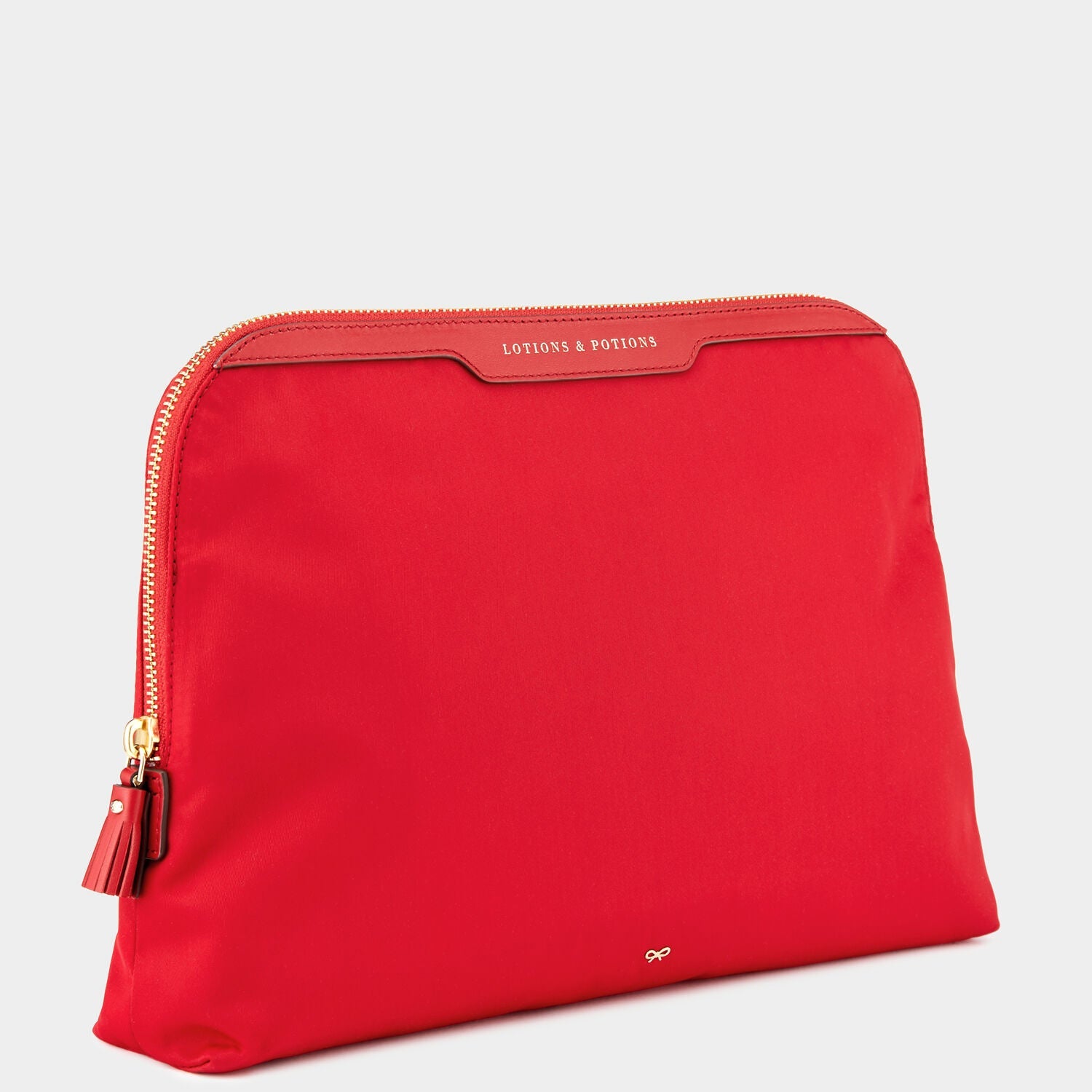Lotions and Potions Pouch -

                  
                    ECONYL® in Red -
                  

                  Anya Hindmarch US
