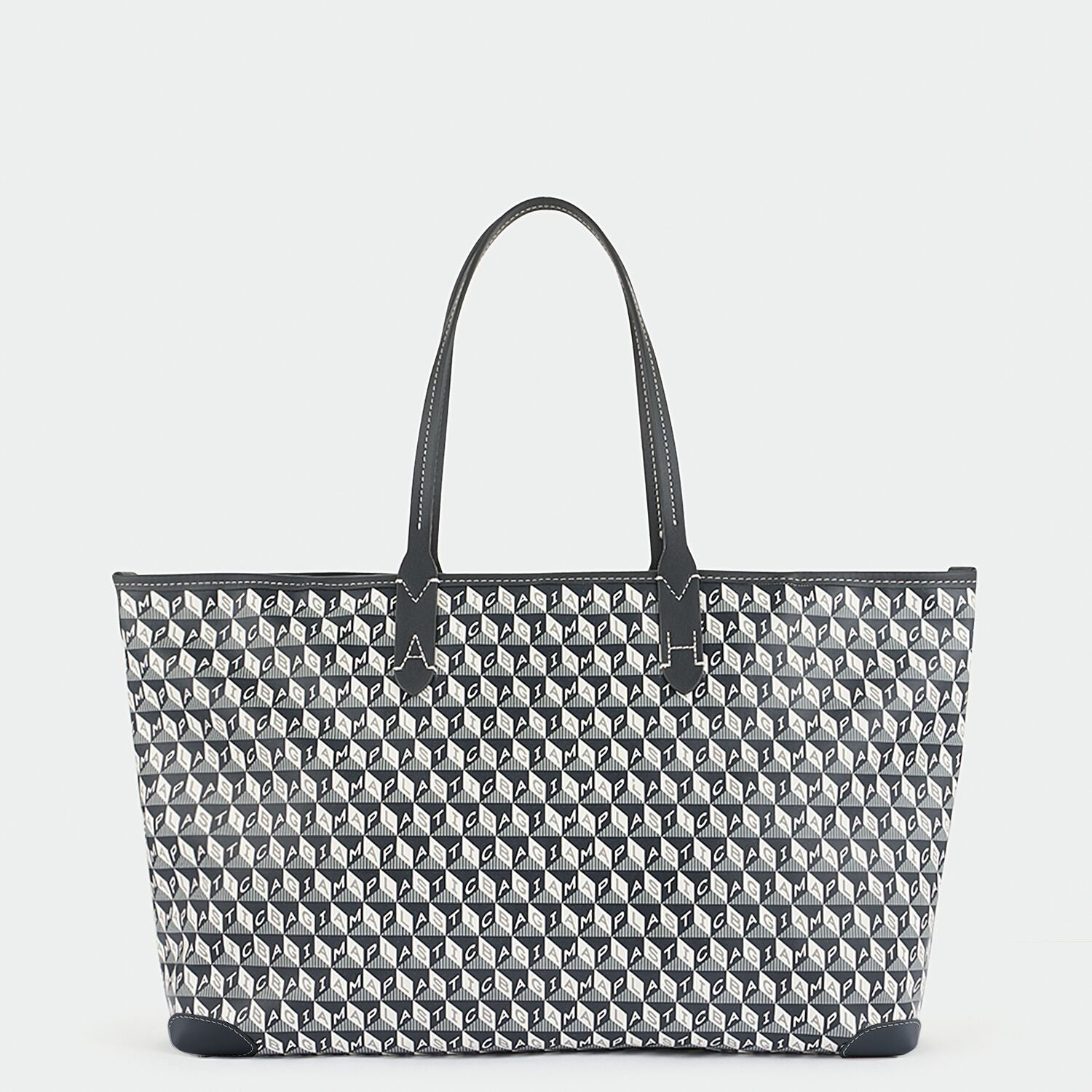 I Am A Plastic Bag Small Tote -

                  
                    Recycled Coated Canvas in Charcoal -
                  

                  Anya Hindmarch US
