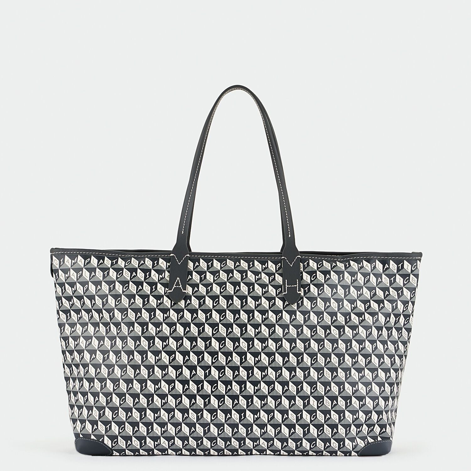 I Am A Plastic Bag Small Motif Tote -

                  
                    Recycled Coated Canvas in Charcoal -
                  

                  Anya Hindmarch US
