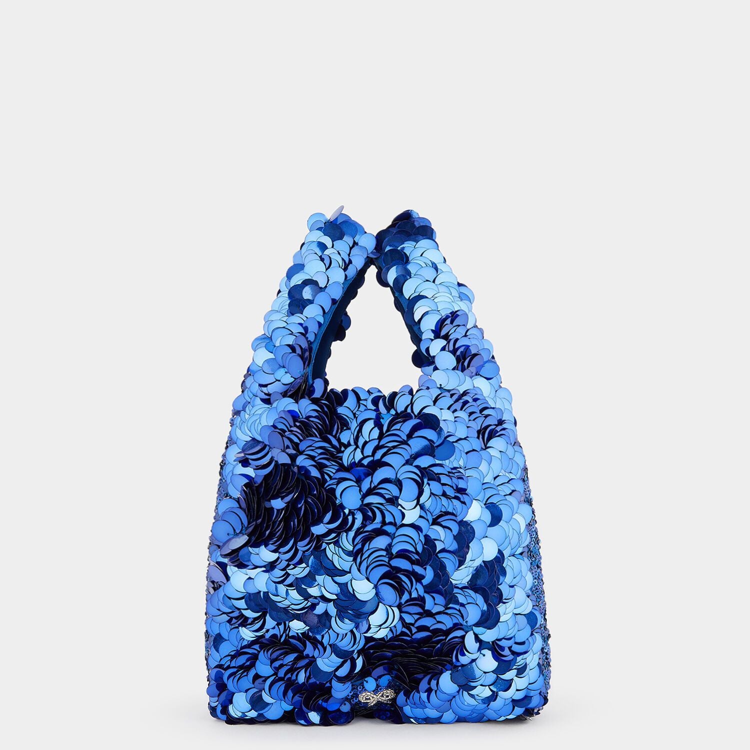 Anya Brands Frosties Tote -

                  
                    Recycled Satin in Blueberry -
                  

                  Anya Hindmarch US
