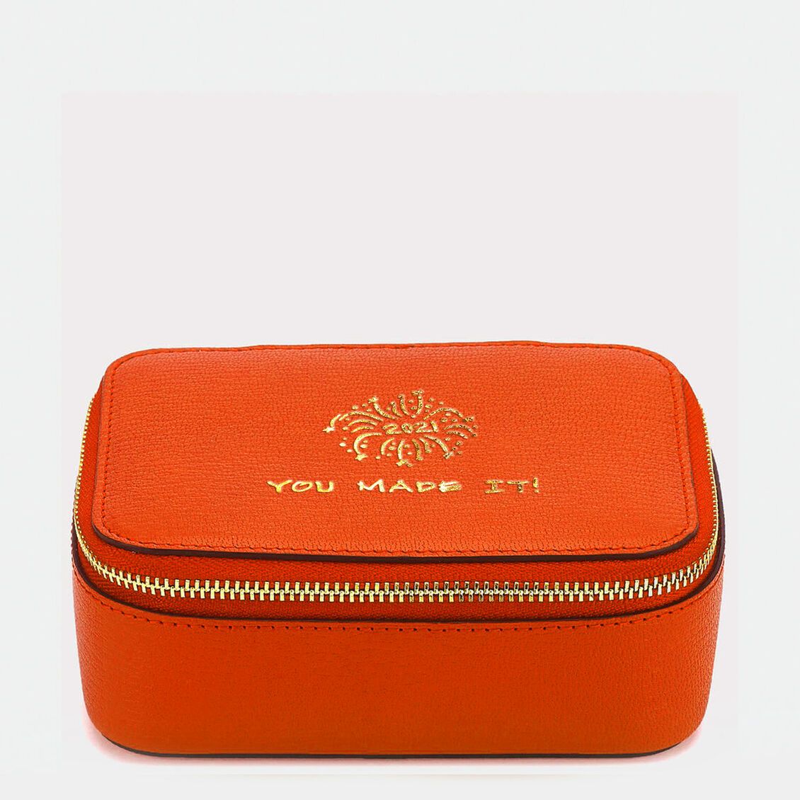 Yes Wow Box Medium -

                  
                    Capra Leather in Clementine -
                  

                  Anya Hindmarch US
