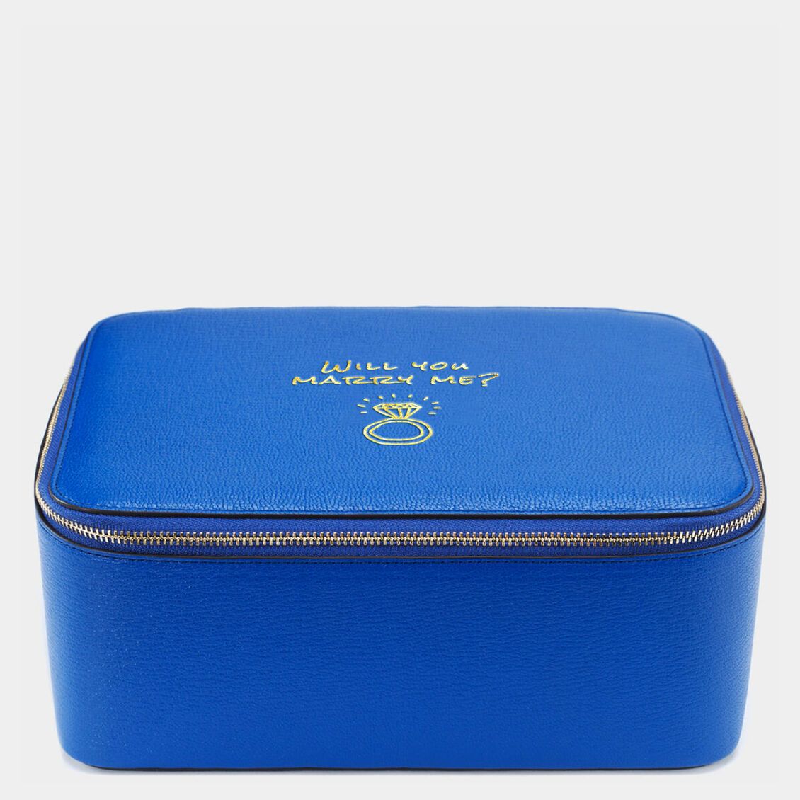 Yes No Maybe Wow Box XL -

                  
                    Capra Leather in Electric Blue -
                  

                  Anya Hindmarch US
