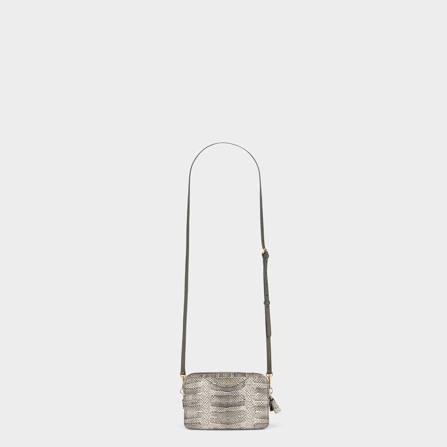 Double Zip Cross-body -

                  
                    Croc-Effect Calf Leather in Olive -
                  

                  Anya Hindmarch US
