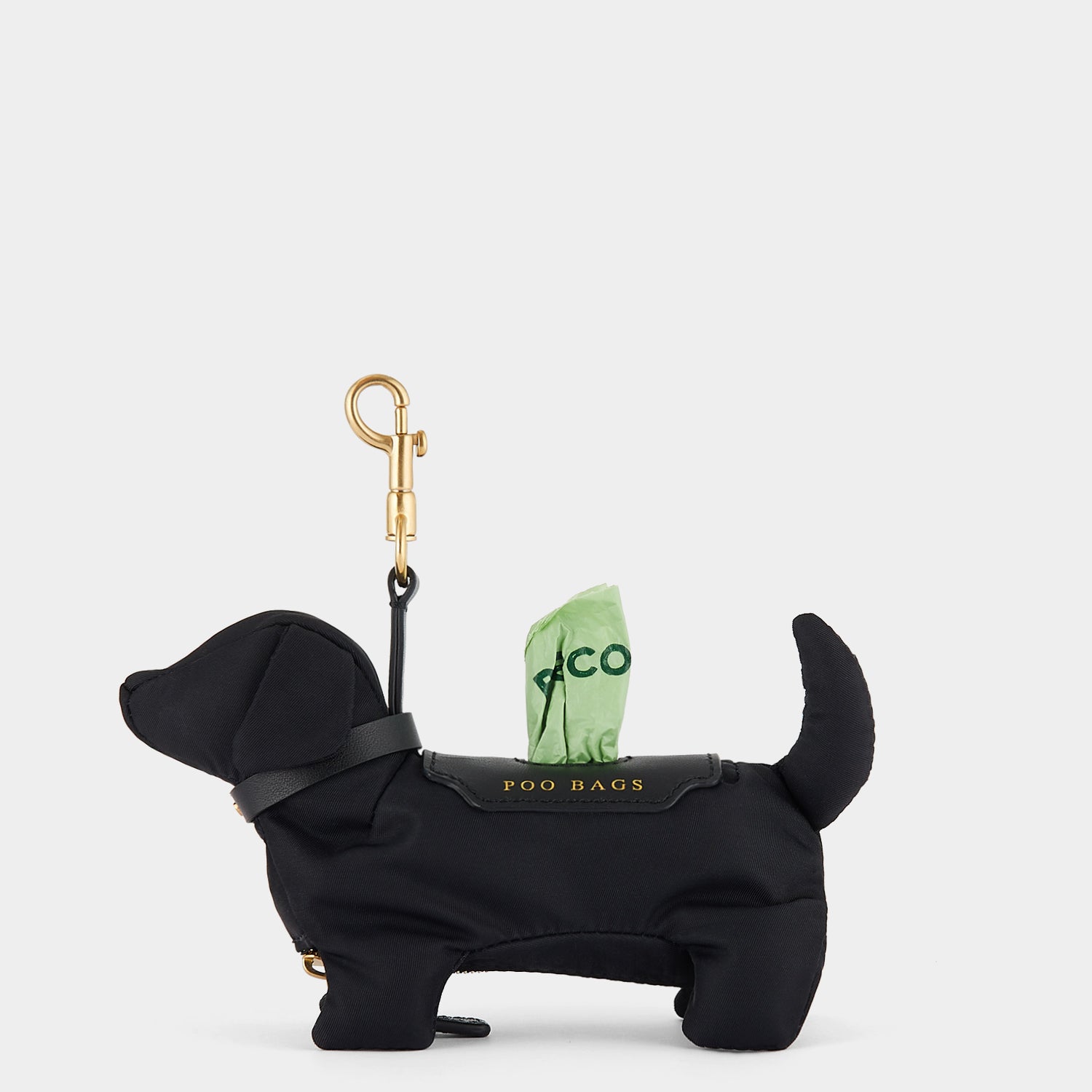 Dog Poo Bag Charm -

                  
                    Regenerated ECONYL® in Black -
                  

                  Anya Hindmarch US
