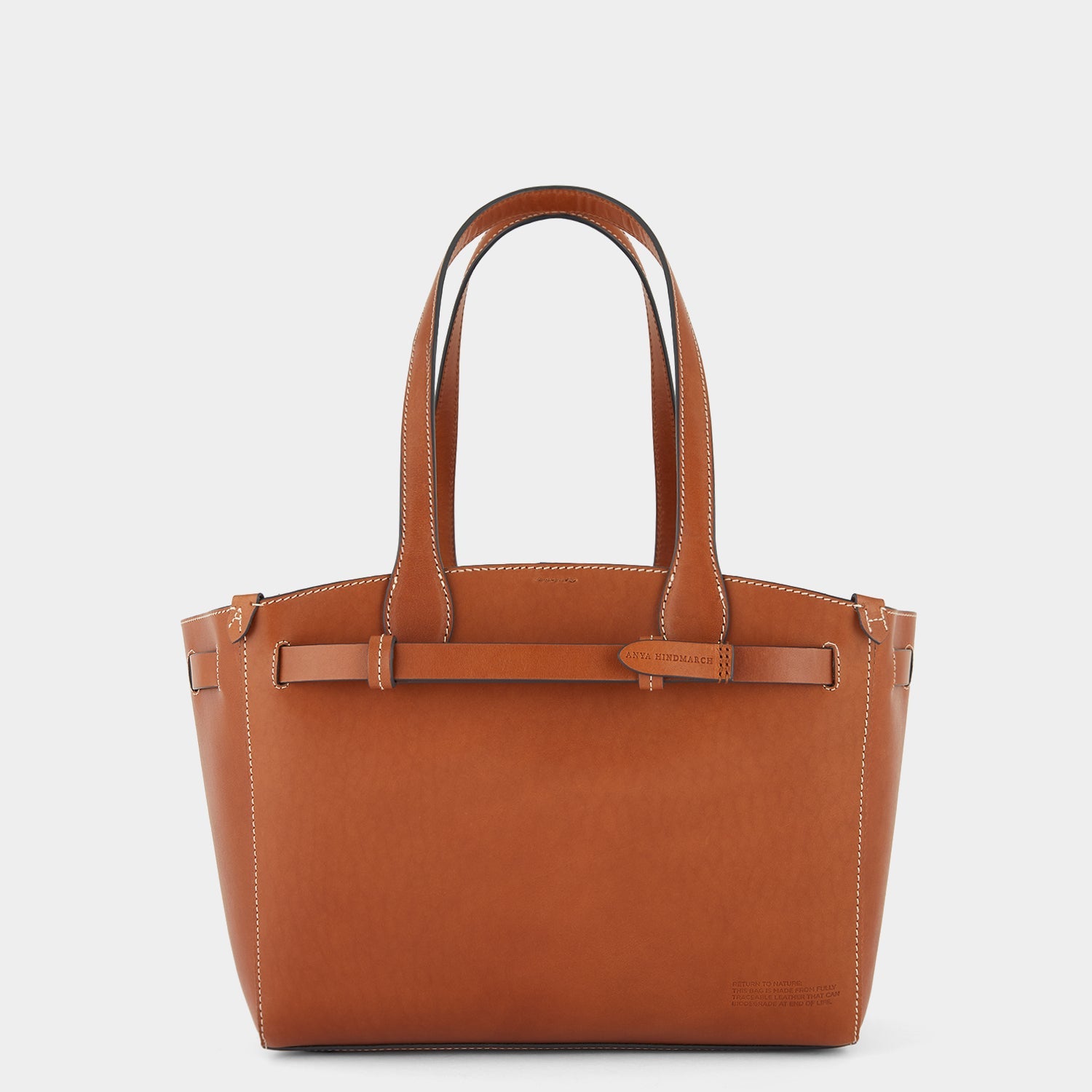 Return to Nature Tote Small -

                  
                    Compostable Leather in Tan -
                  

                  Anya Hindmarch US
