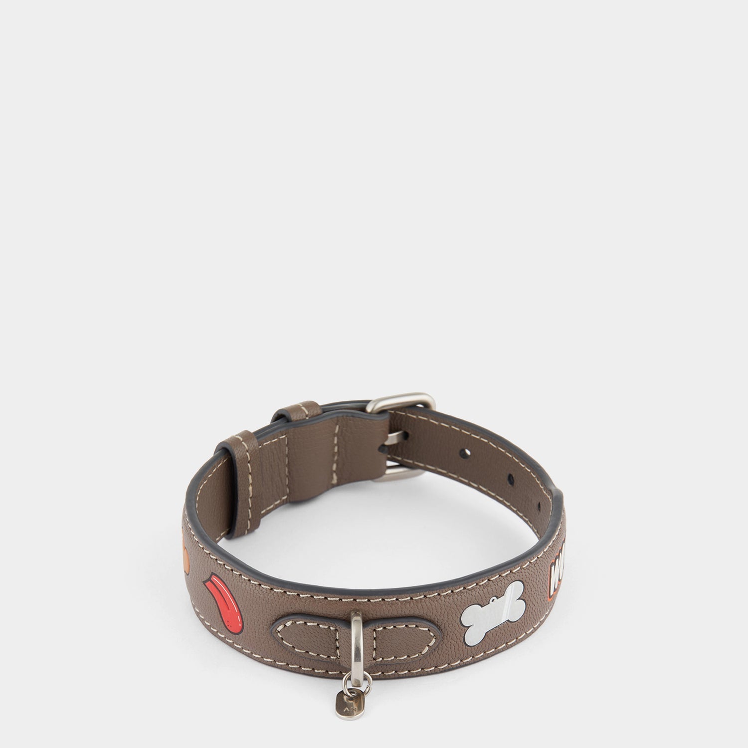 Small Dog Collar -

                  
                    Grainy Capra in Medium Grey -
                  

                  Anya Hindmarch US
