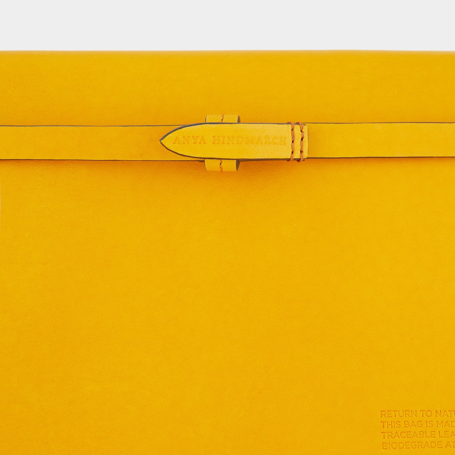 Return to Nature Cross-body -

                  
                    Compostable Leather in Honey -
                  

                  Anya Hindmarch US
