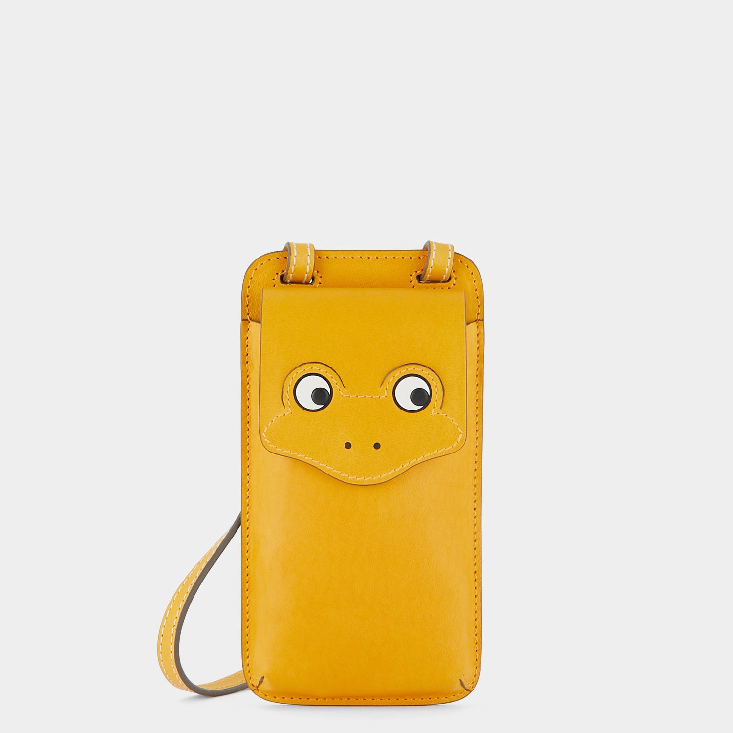Return to Nature Phone Pouch on Strap -

                  
                    Compostable Leather in Honey -
                  

                  Anya Hindmarch US
