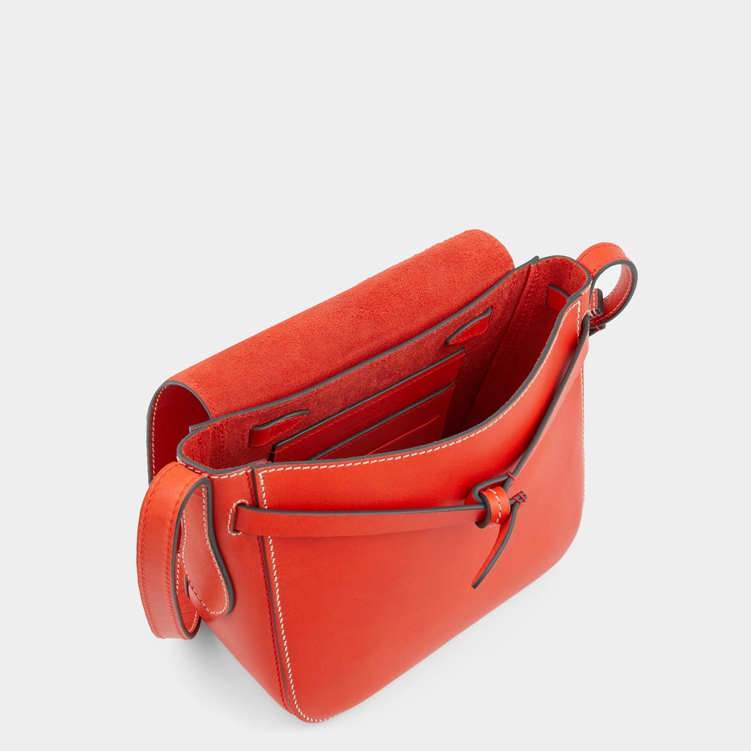 Return to Nature Cross-body -

                  
                    Compostable Leather in Flame Red -
                  

                  Anya Hindmarch US
