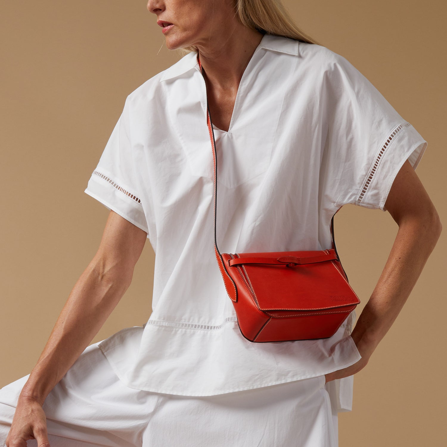Return to Nature Cross-body -

                  
                    Compostable Leather in Flame Red -
                  

                  Anya Hindmarch US
