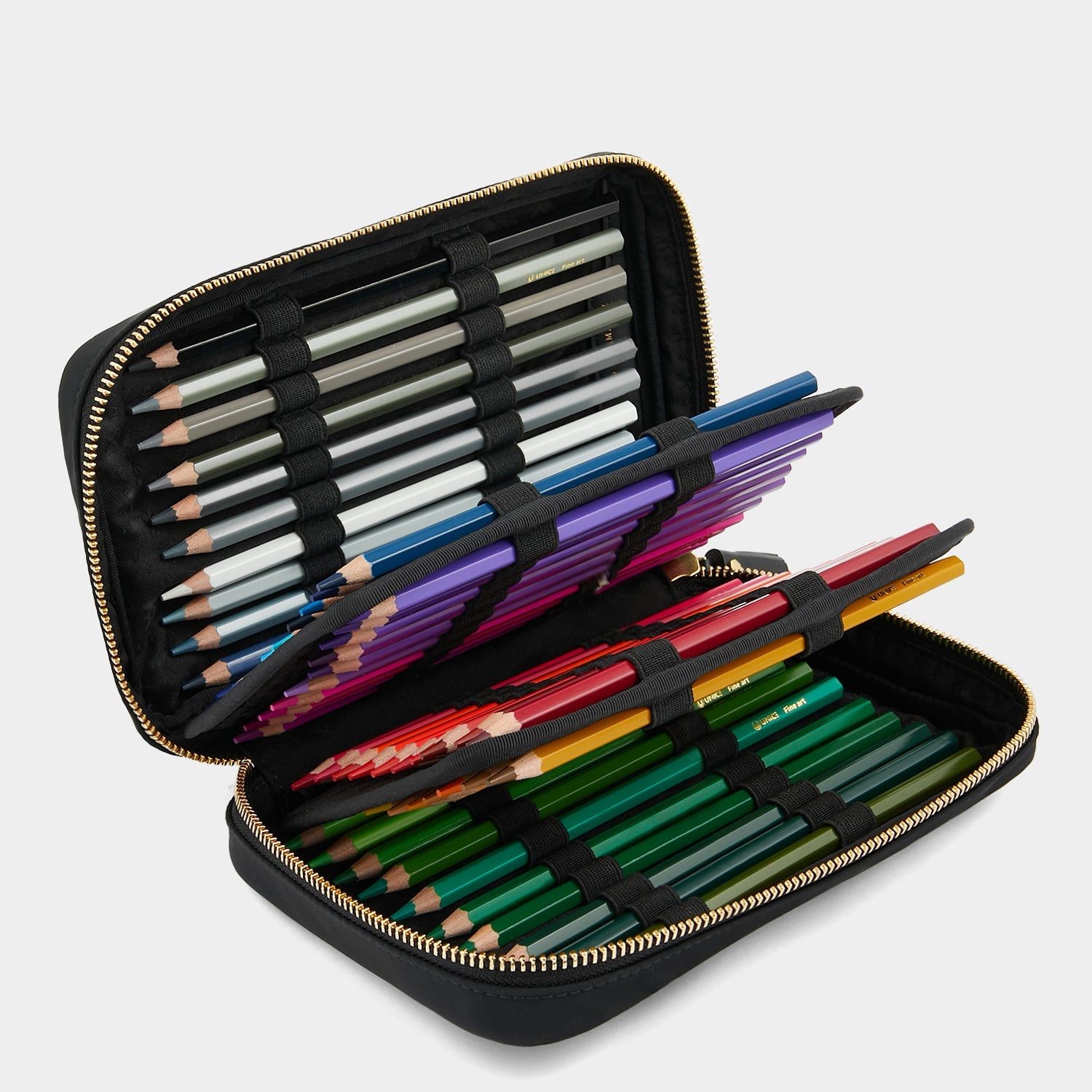 Large Pencil Case With Pencils