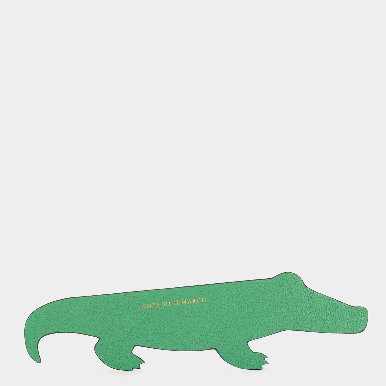 Crocodile Ruler -

                  
                    Shiny Capra in Green -
                  

                  Anya Hindmarch US
