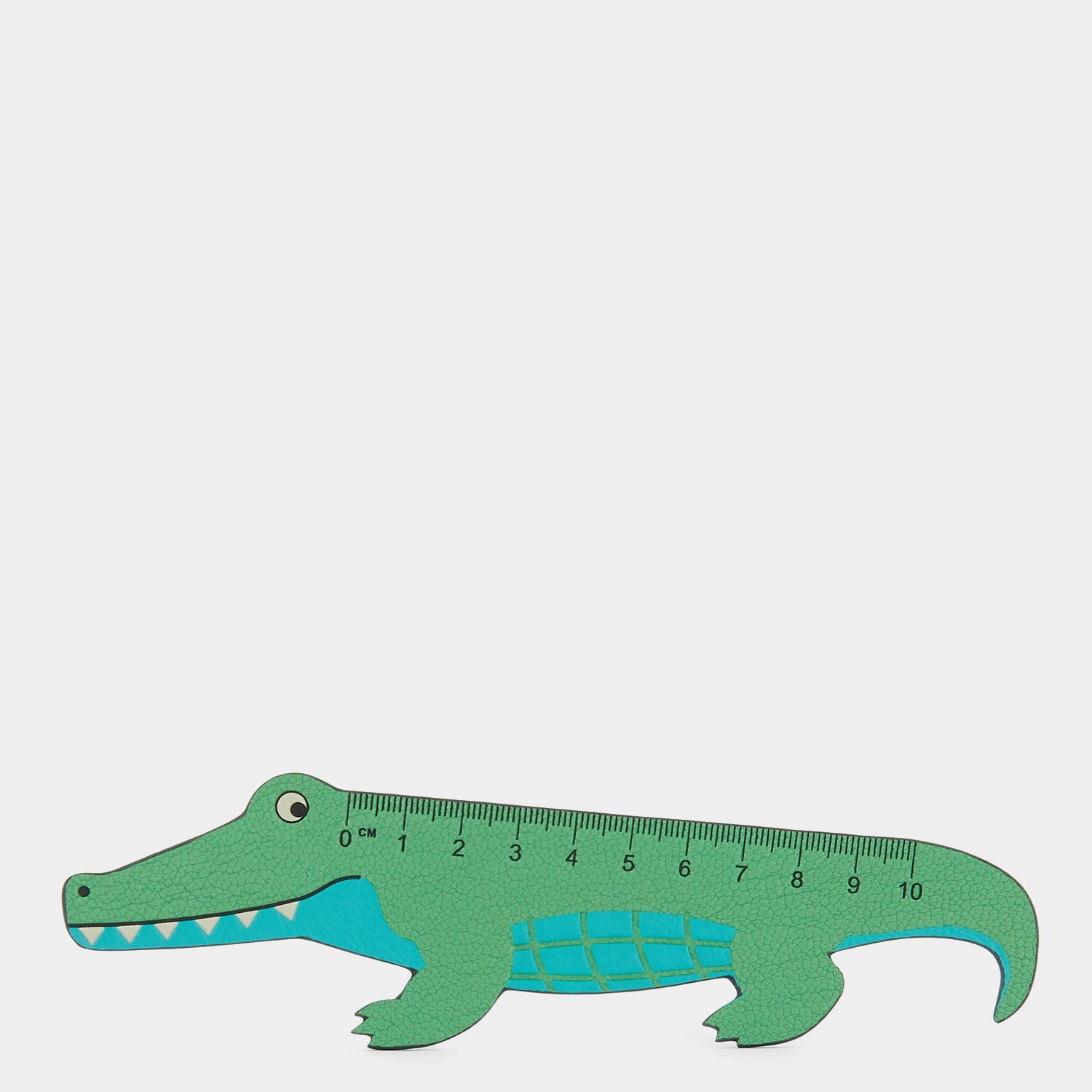 Crocodile Ruler -

                  
                    Shiny Capra in Green -
                  

                  Anya Hindmarch US
