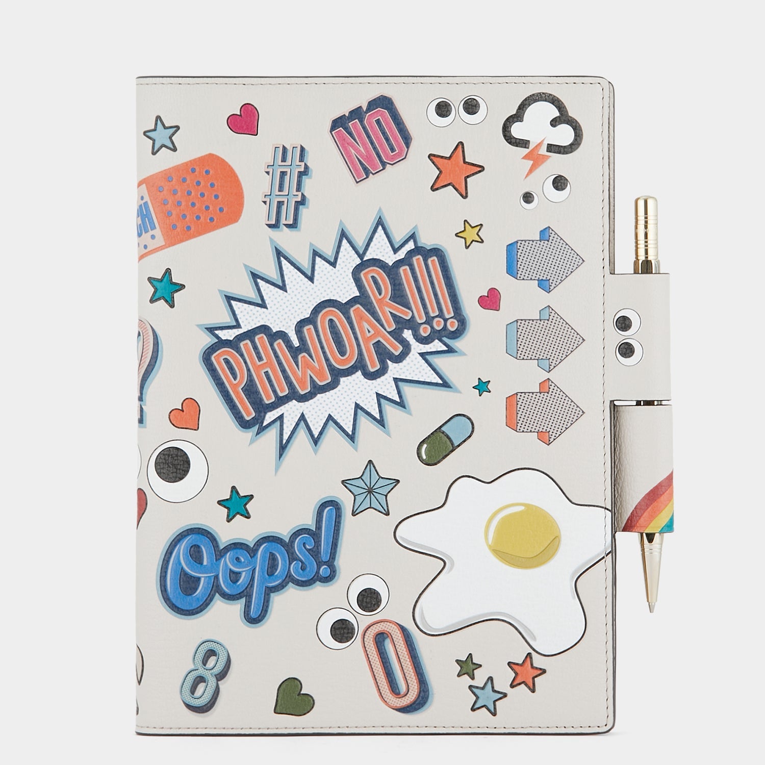 All Over Stickers A5 Journal -

                  
                    Capra in Chalk -
                  

                  Anya Hindmarch US
