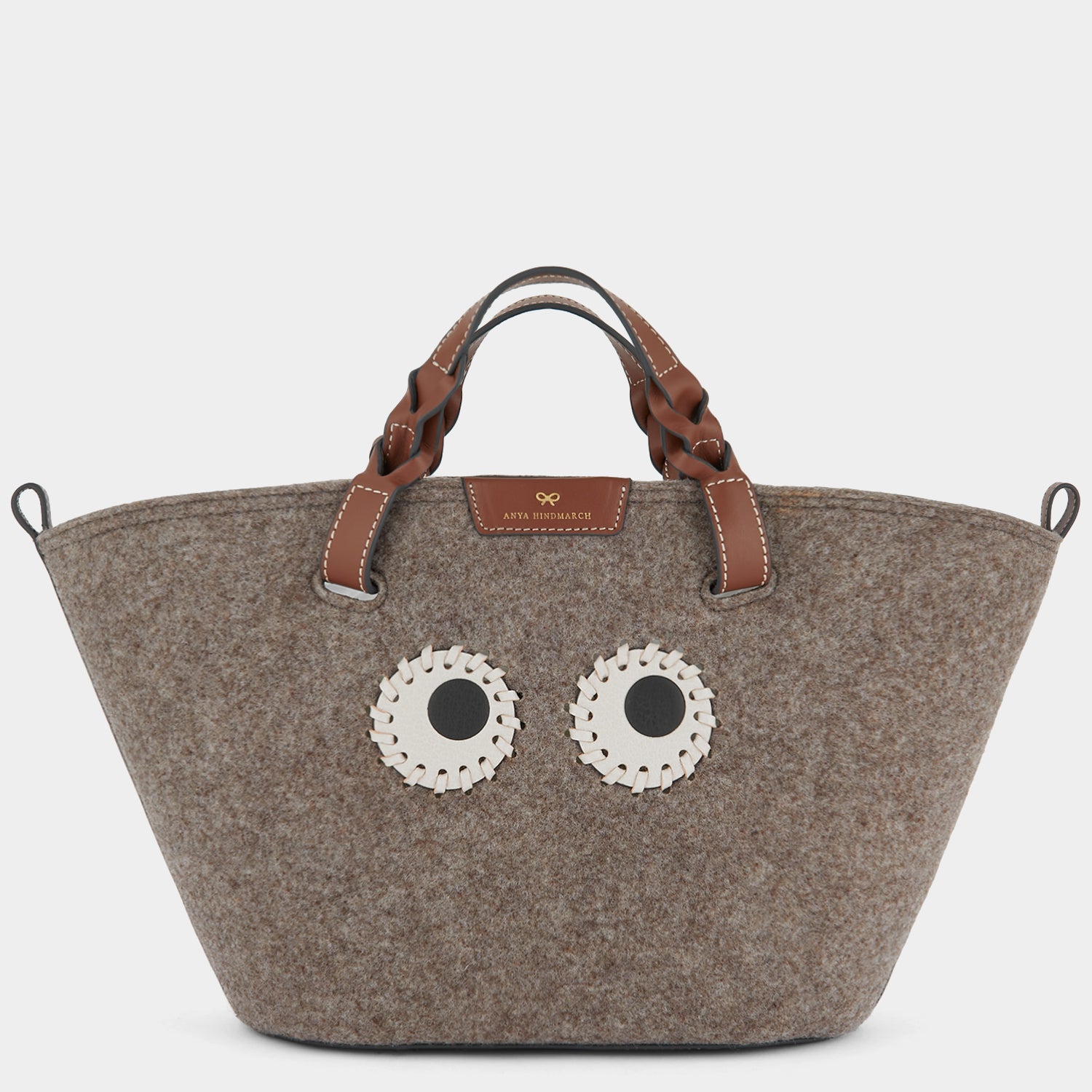Small Eyes Tote -

                  
                    Recycled Felt in Natural -
                  

                  Anya Hindmarch US
