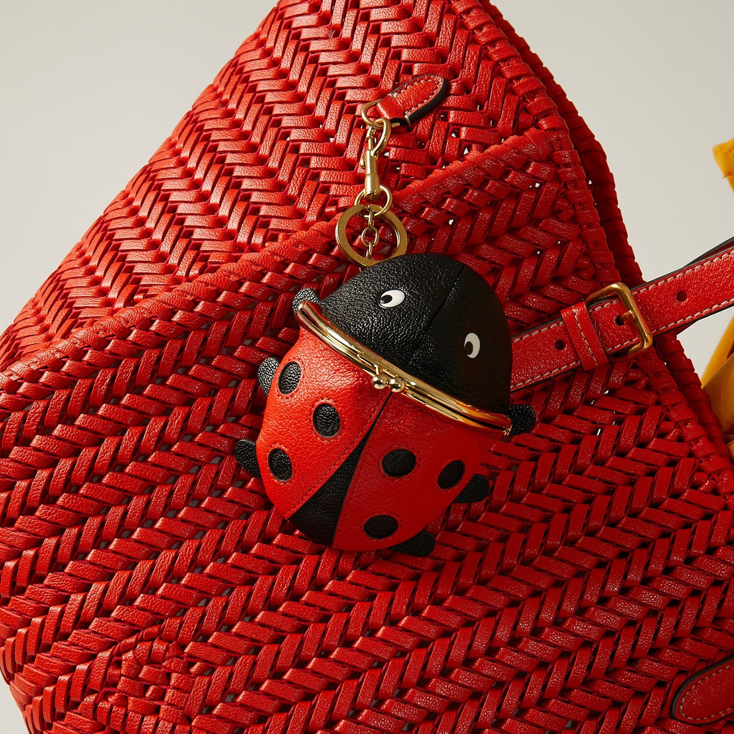 Ladybird Frame Pouch Purse -

                  
                    Shiny Capra in Flame Red -
                  

                  Anya Hindmarch US
