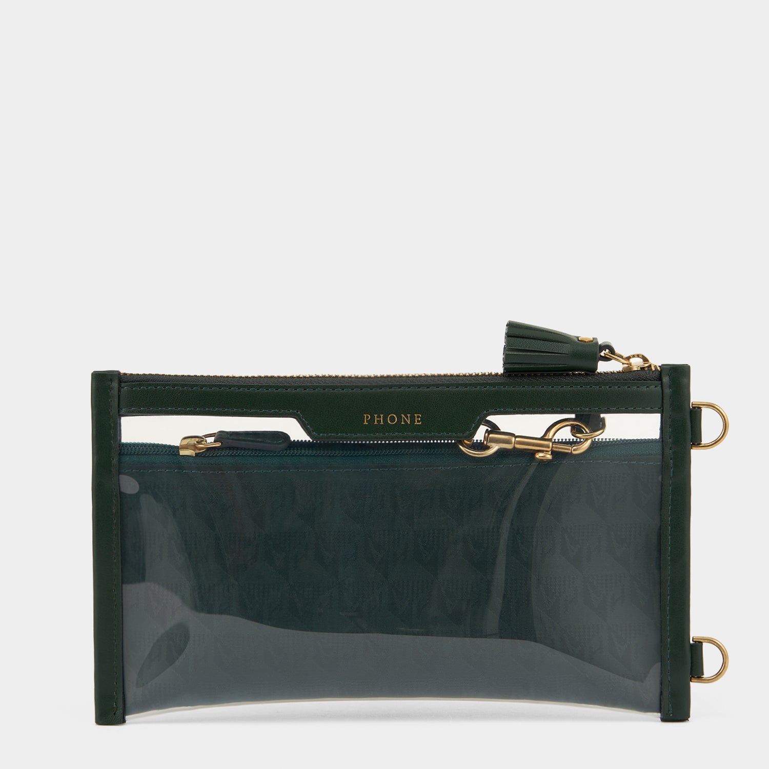 Everything Pouch -

                  
                    Nylon Jacquard in Dark Holly -
                  

                  Anya Hindmarch US
