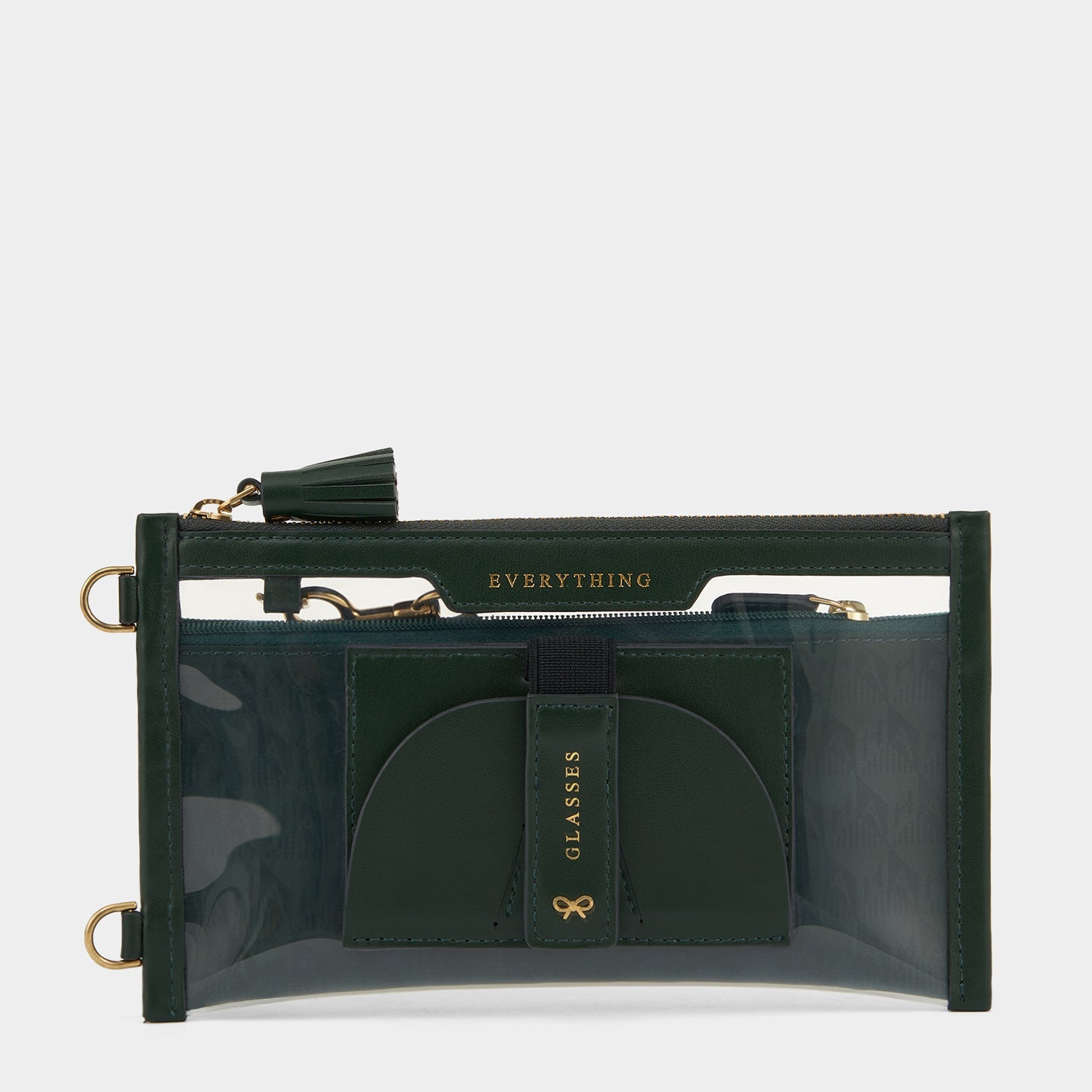 Everything Pouch -

                  
                    Nylon Jacquard in Dark Holly -
                  

                  Anya Hindmarch US
