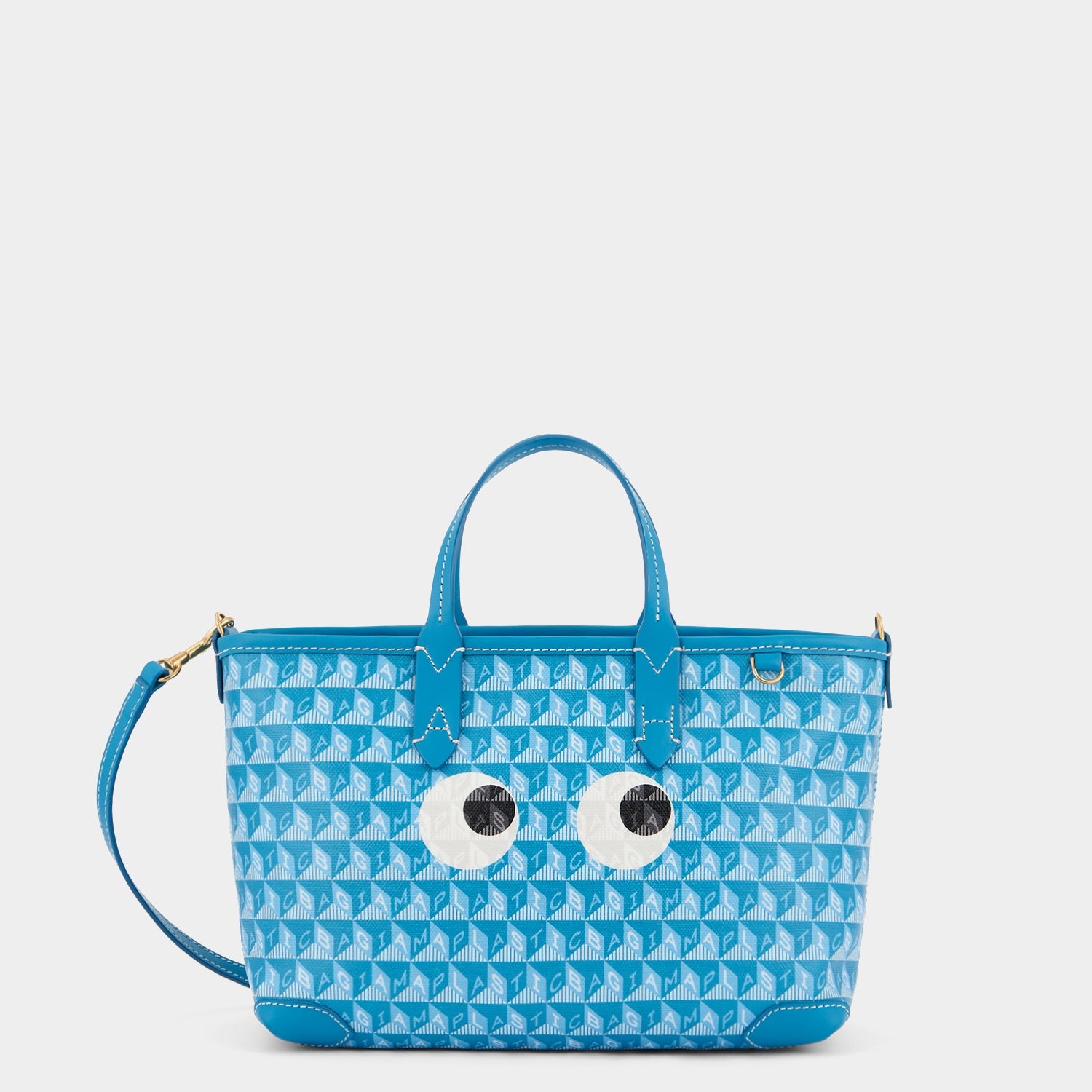 I Am A Plastic Bag XS Eyes Tote -

                  
                    Recycled Canvas in Peacock -
                  

                  Anya Hindmarch US
