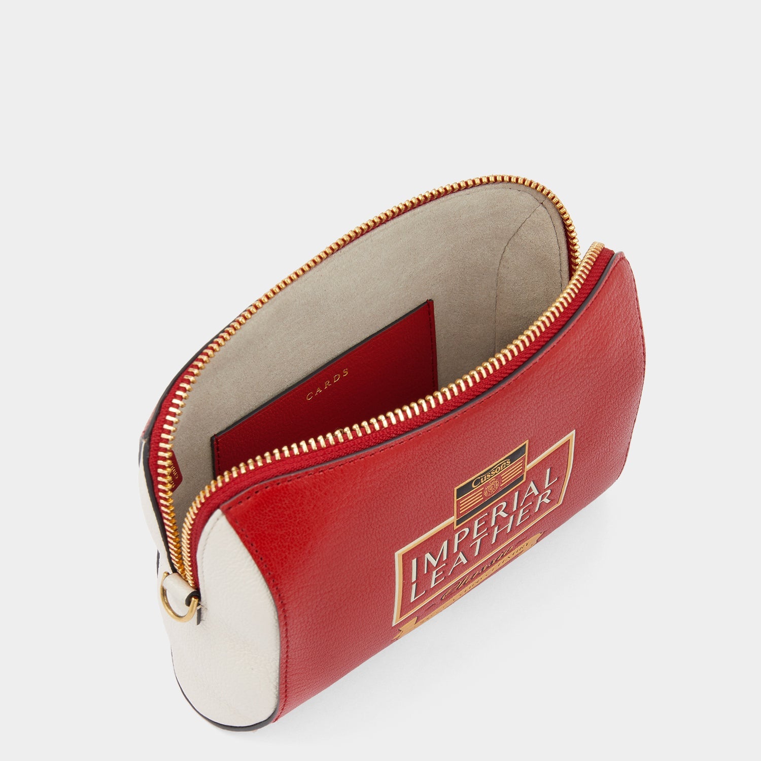 Anya Brands Imperial Leather Cross-body -

                  
                    Capra Leather in Red -
                  

                  Anya Hindmarch US
