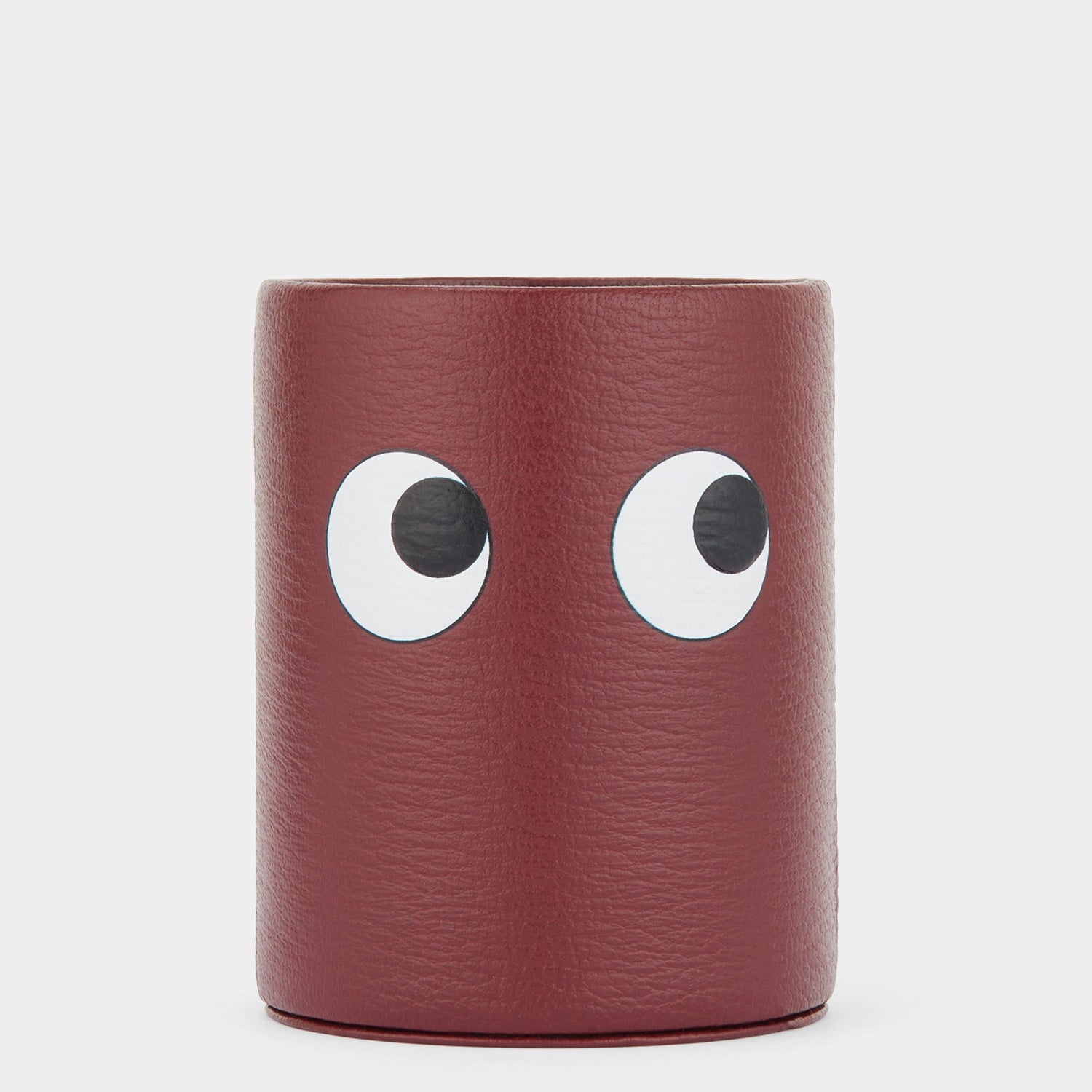 Eyes Pencil Pot -

                  
                    Capra Leather in Red -
                  

                  Anya Hindmarch US
