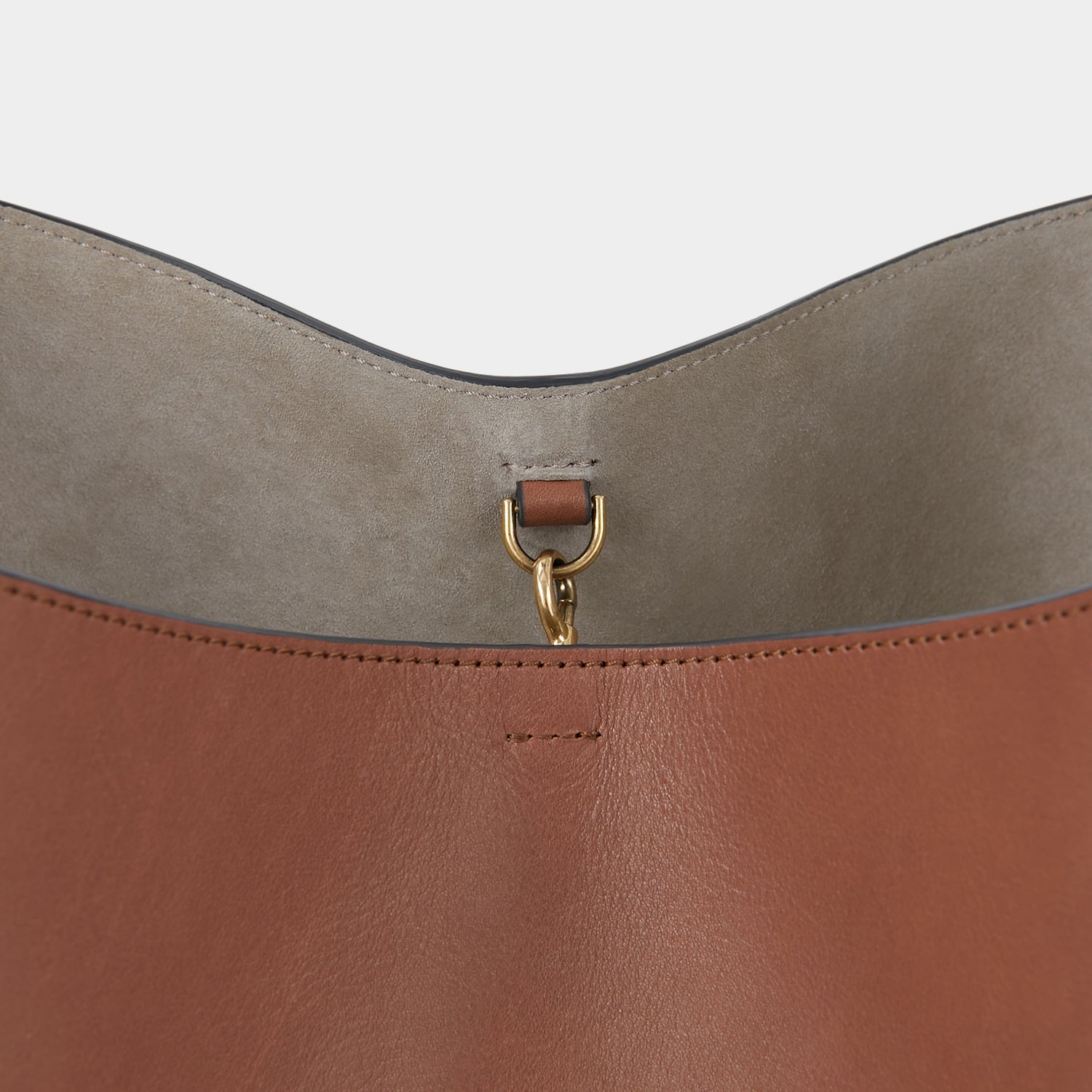 Nastro Hobo Bag -

                  
                    Flat Leather in Cedar -
                  

                  Anya Hindmarch US
