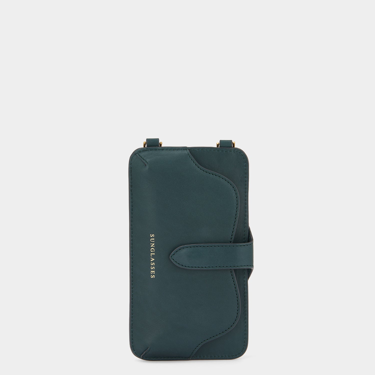 Nastro Phone Pouch on Strap -

                  
                    Flat Leather in Kelp -
                  

                  Anya Hindmarch US
