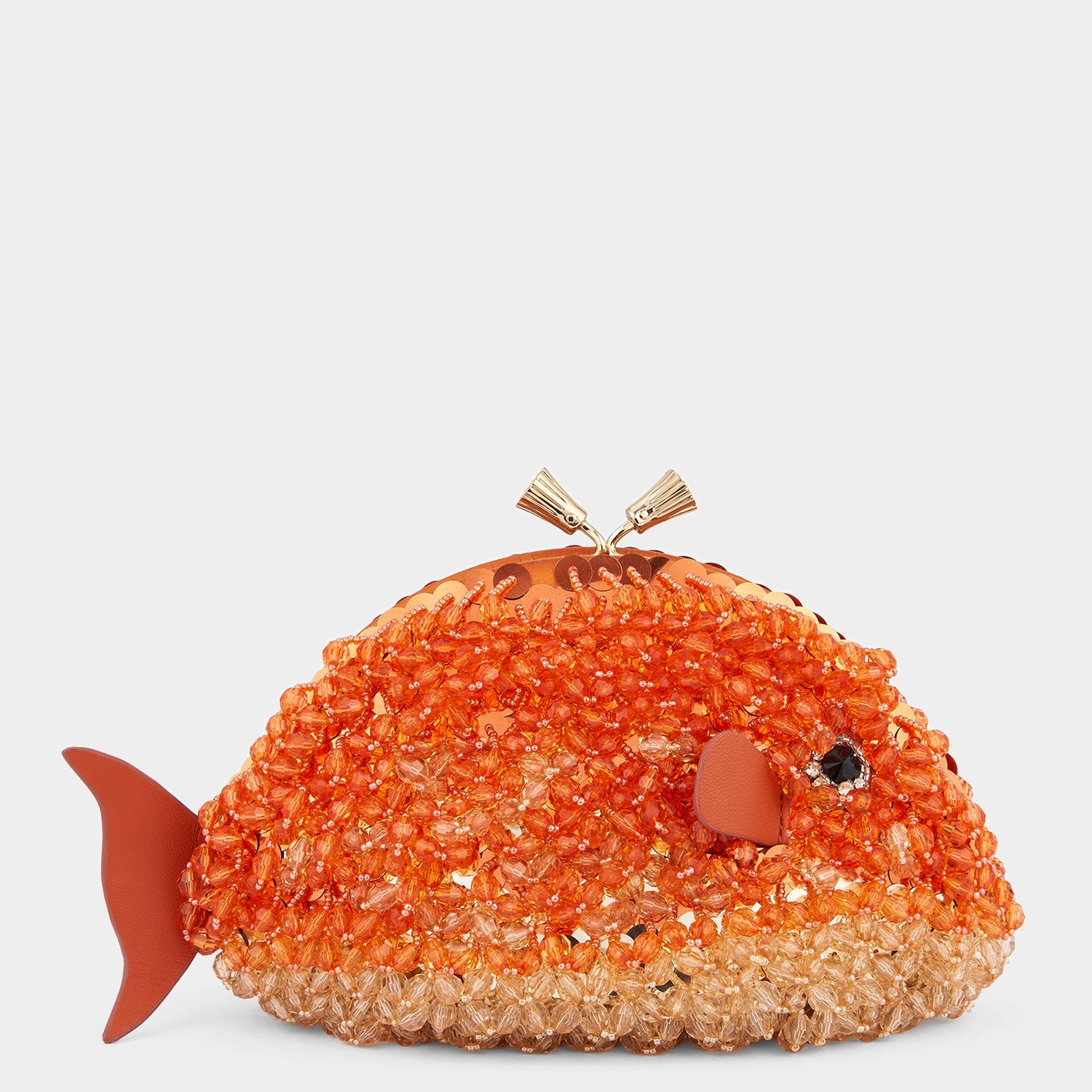 Fish Maud Tassel Clutch -

                  
                    Beads in Orange -
                  

                  Anya Hindmarch US
