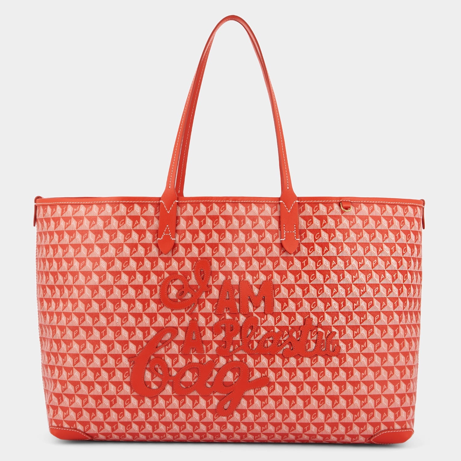 I Am A Plastic Bag Motif Tote -

                  
                    Recycled Canvas in Dark Flame Red -
                  

                  Anya Hindmarch US

