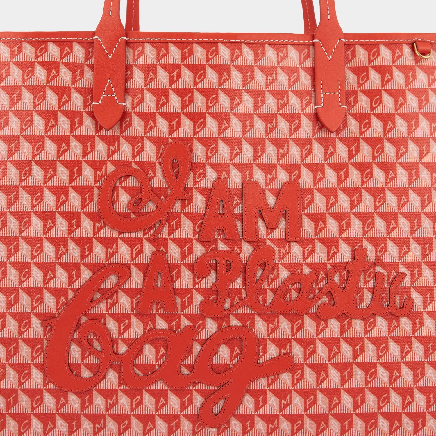 Anya Hindmarch I Am A Plastic Bag In-flight Tote Bag In Brown