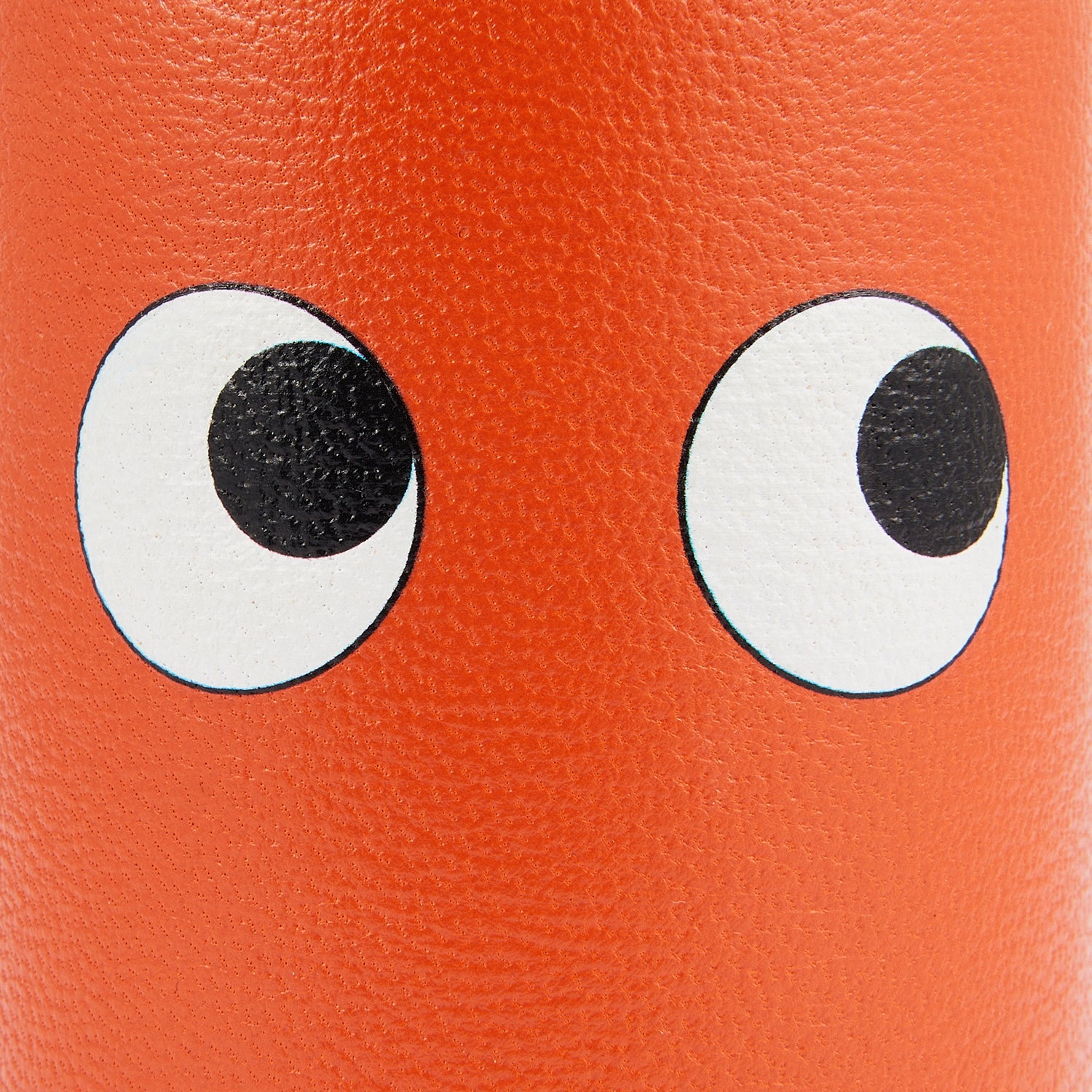 Eyes Pencil Pot -

                  
                    Capra Leather in Clementine -
                  

                  Anya Hindmarch US
