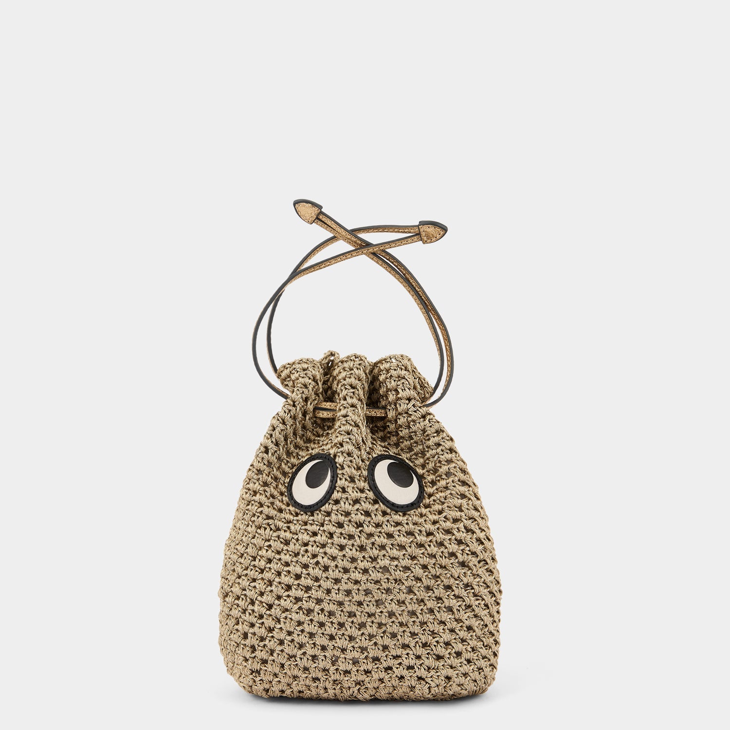 Eyes Drawstring Pouch -

                  
                    Lurex in Gold -
                  

                  Anya Hindmarch US
