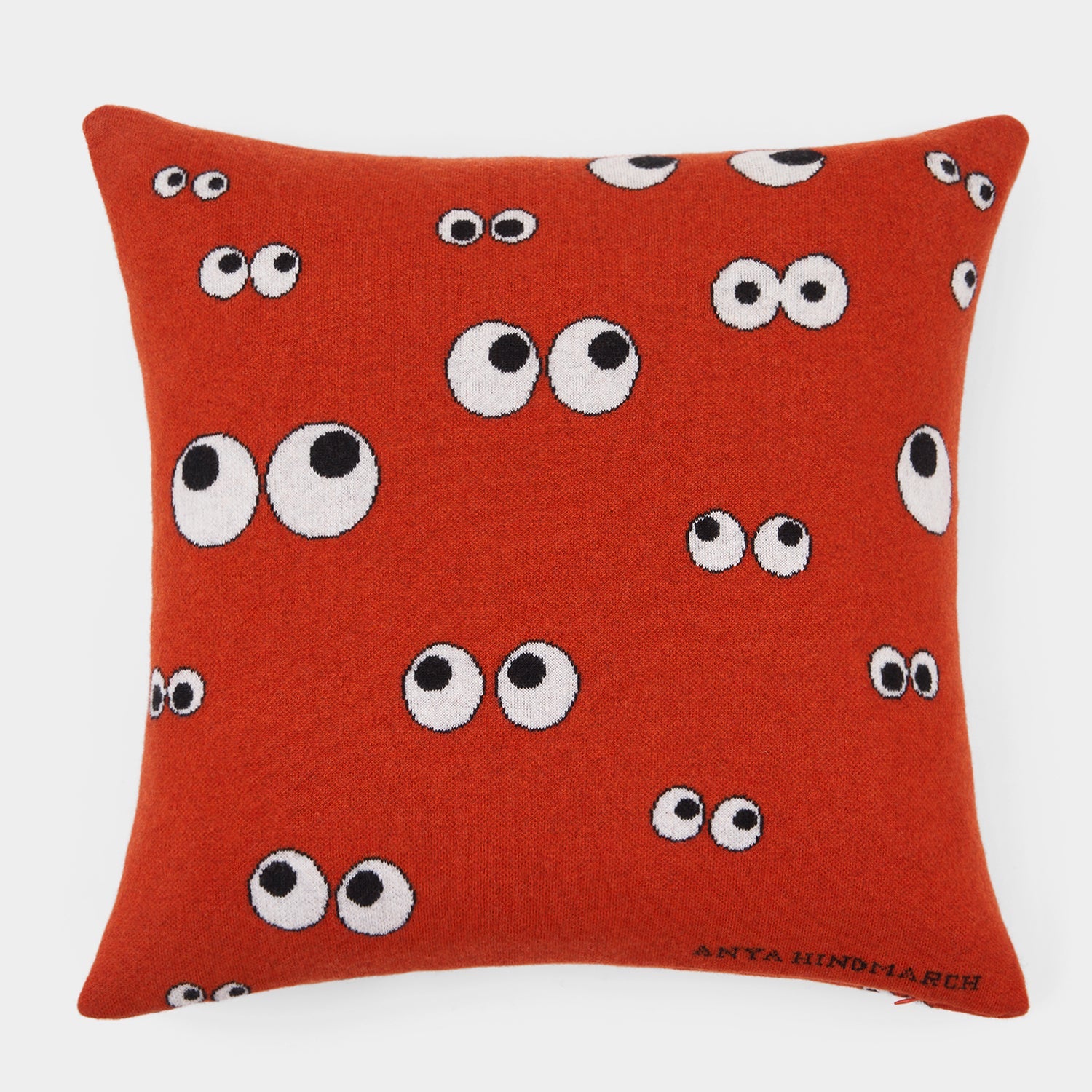 All Over Eyes Cushion -

                  
                    Lambswool in Dark Clementine -
                  

                  Anya Hindmarch US
