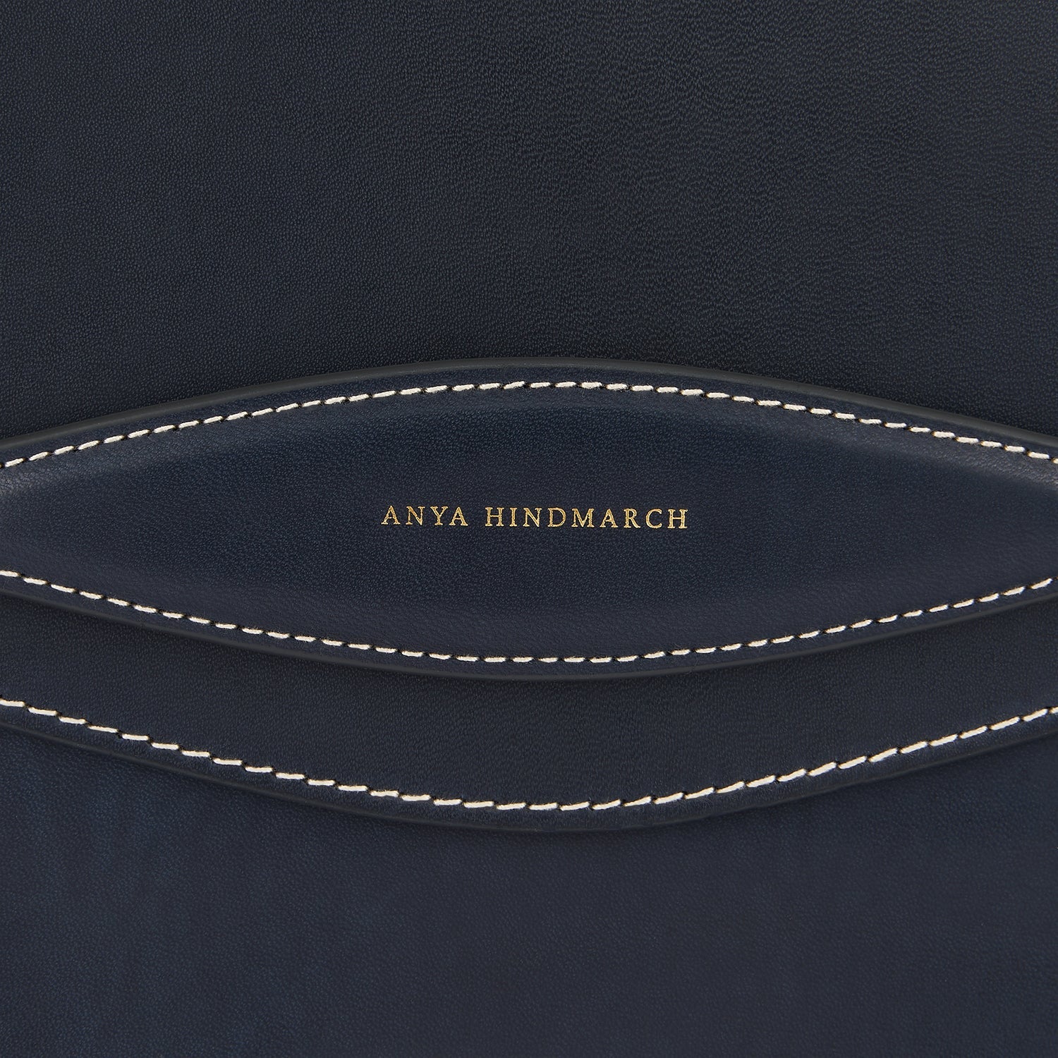 Return to Nature Shoulder Bag -

                  
                    Compostable Leather in Marine -
                  

                  Anya Hindmarch US
