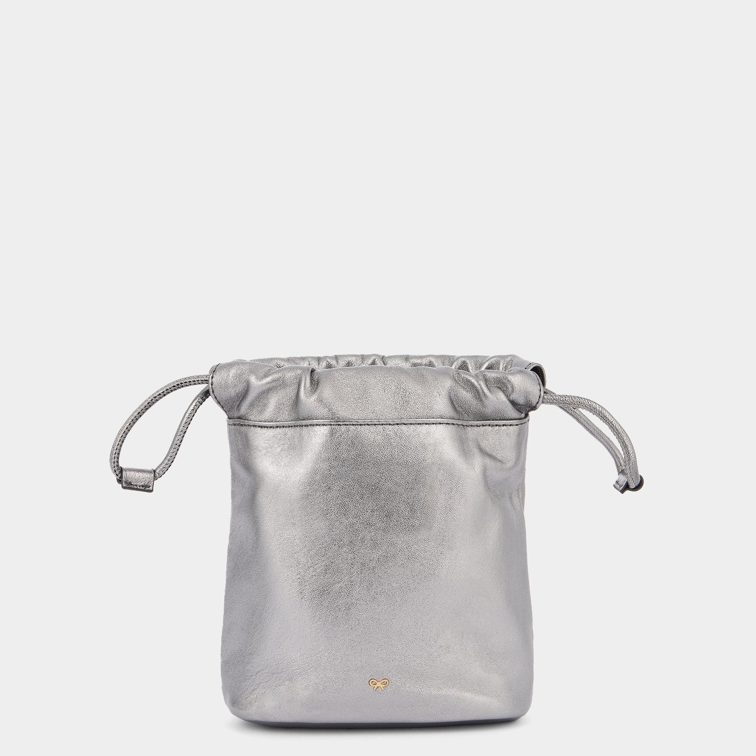 Eyes Drawstring Pouch -

                  
                    Metallic Leather in Steel -
                  

                  Anya Hindmarch US

