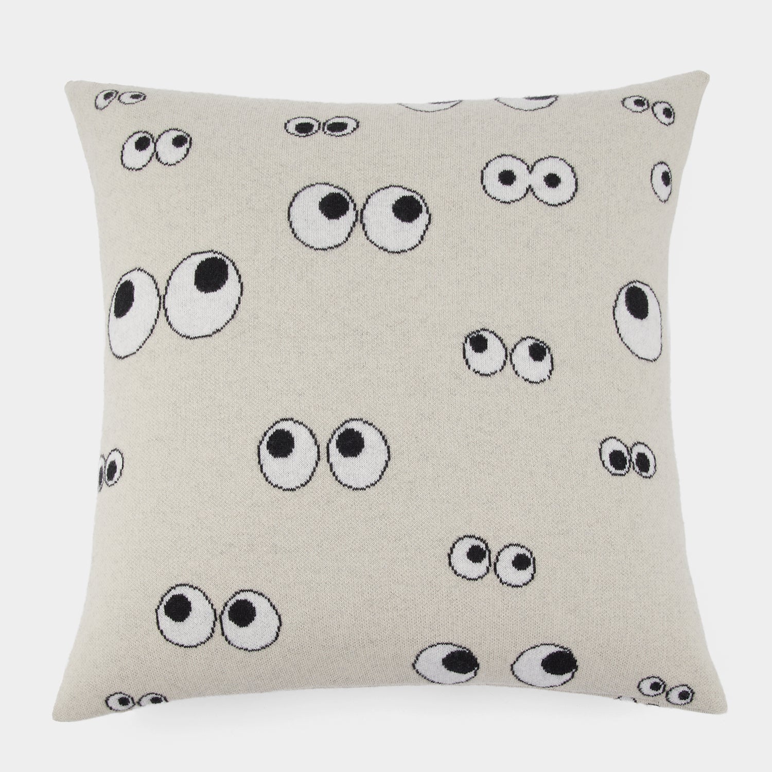All Over Eyes Cushion -

                  
                    Lambswool in Grey White -
                  

                  Anya Hindmarch US
