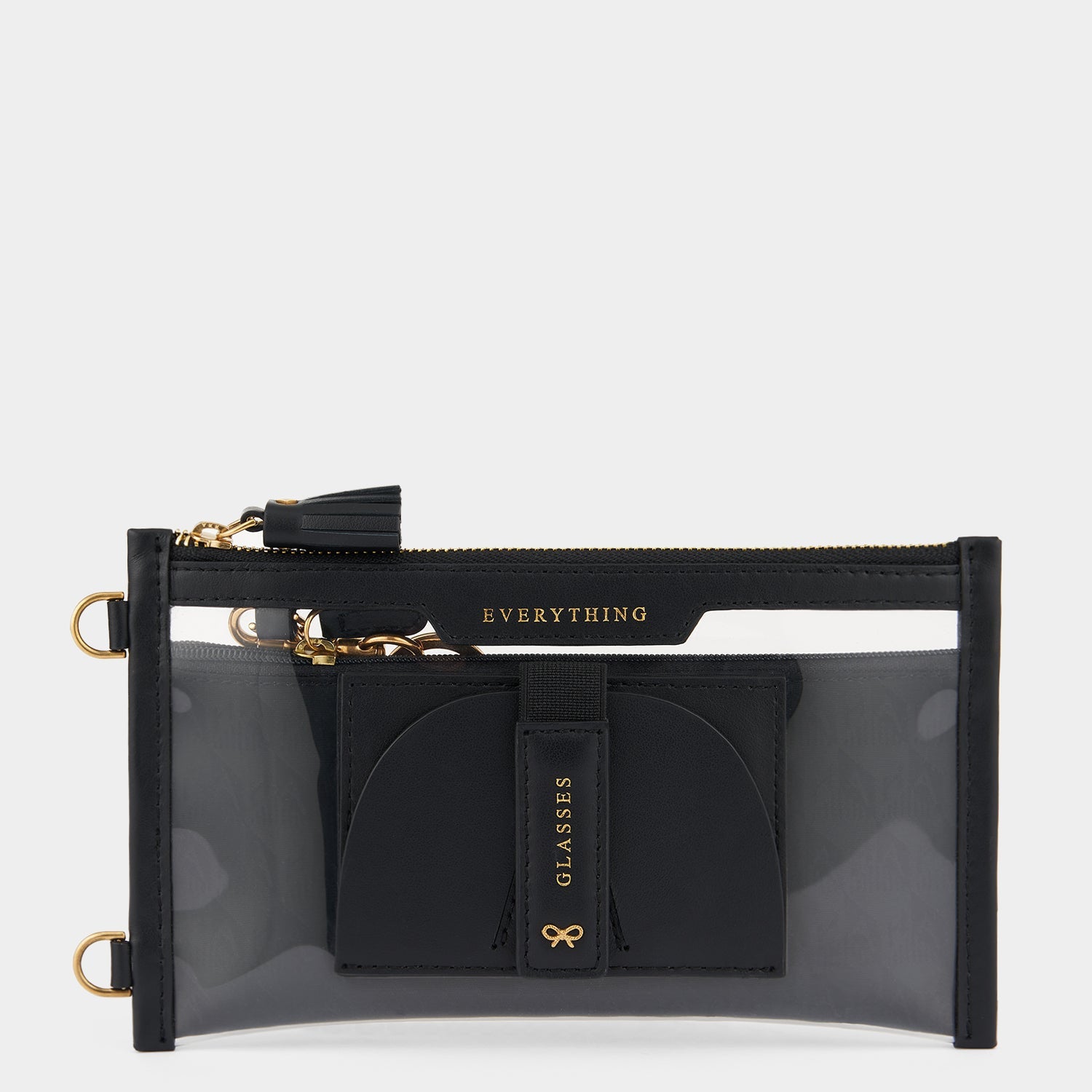 Logo Everything Pouch -

                  
                    Jacquard Nylon in Black -
                  

                  Anya Hindmarch US
