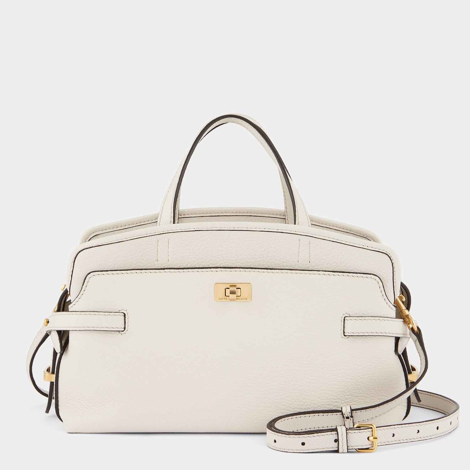 Small Wilson -

                  
                    Grain Leather in Chalk -
                  

                  Anya Hindmarch US
