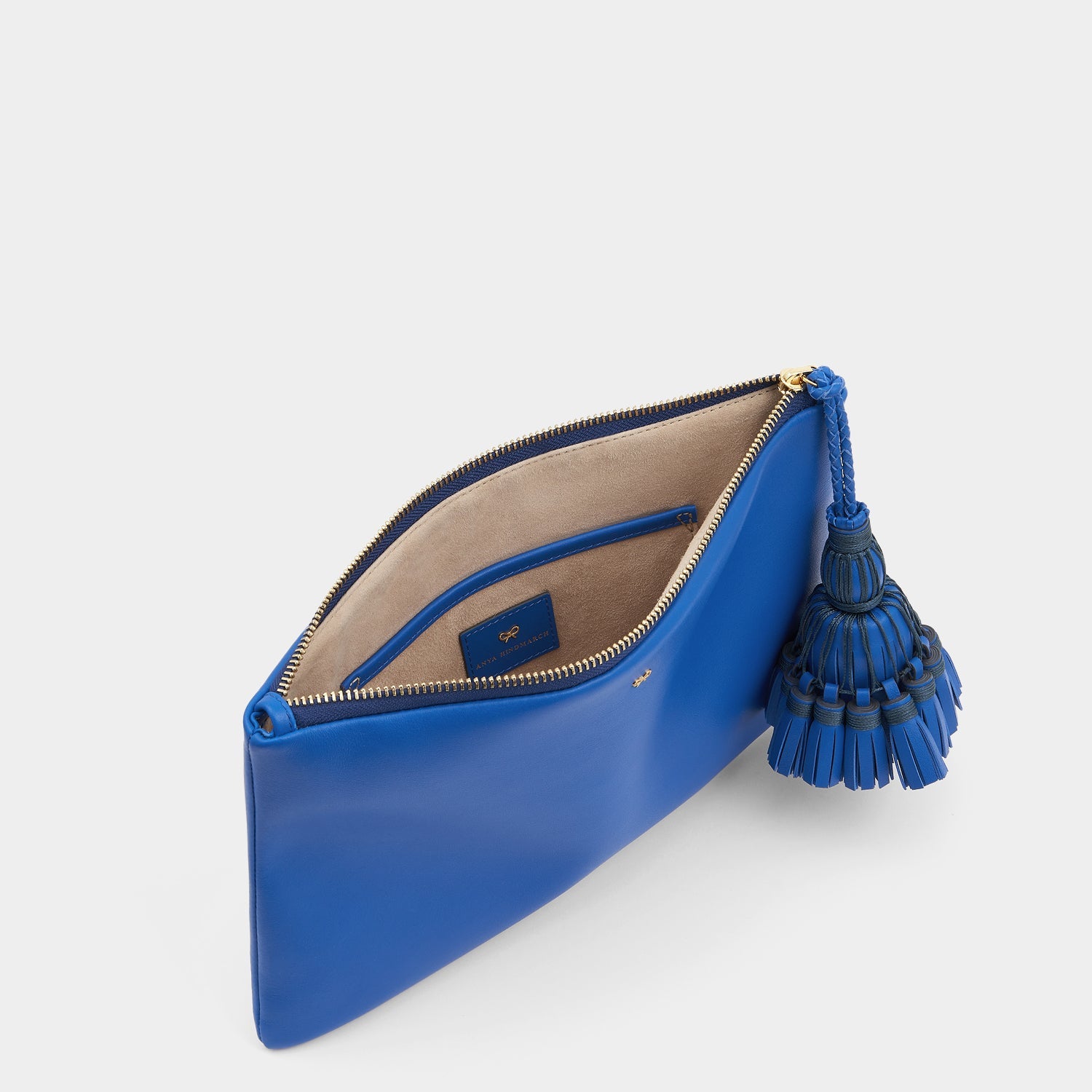 Georgiana Clutch -

                  
                    Circus Leather in Electric Blue -
                  

                  Anya Hindmarch US
