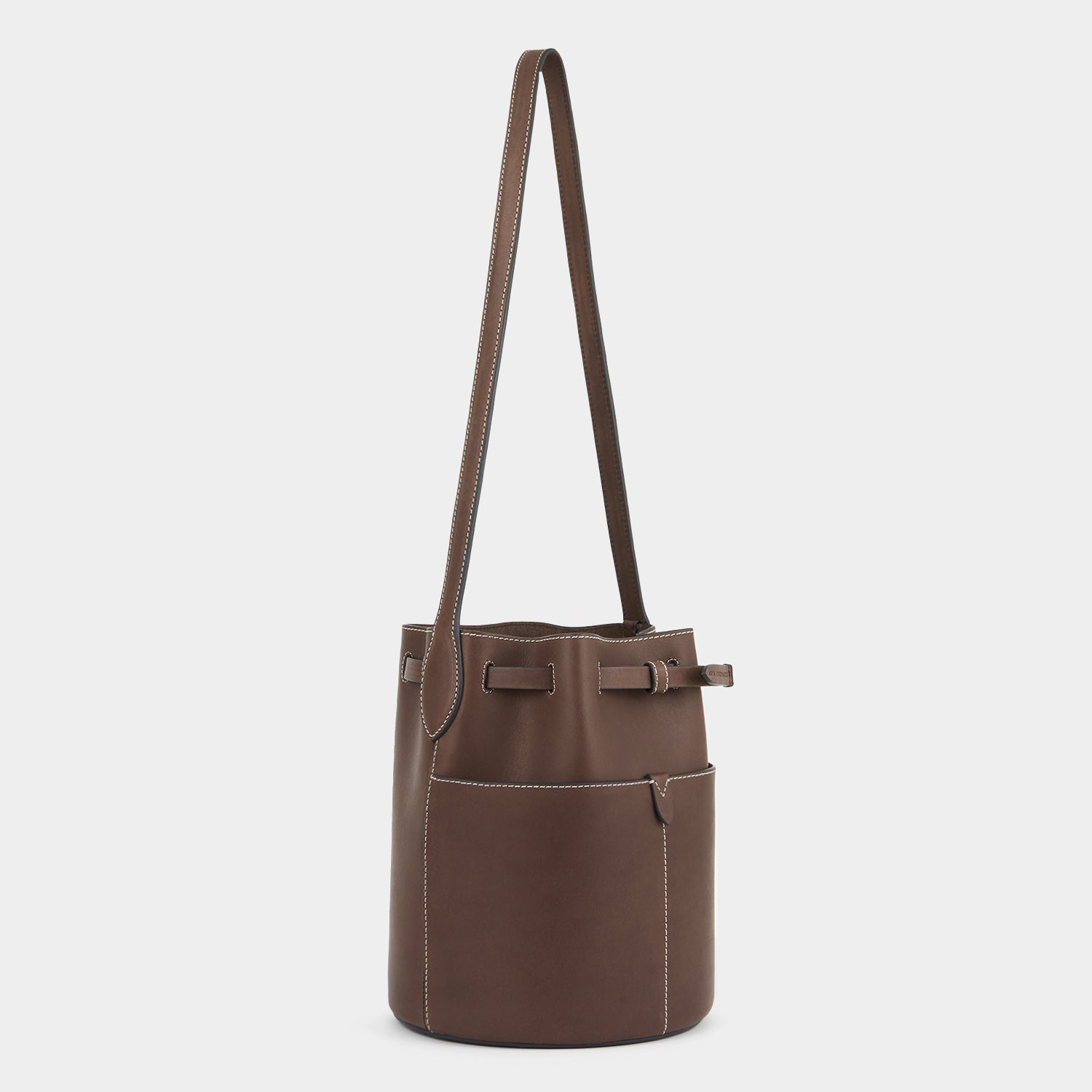 Return to Nature Small Bucket Bag -

                  
                    Compostable Leather in Truffle -
                  

                  Anya Hindmarch US
